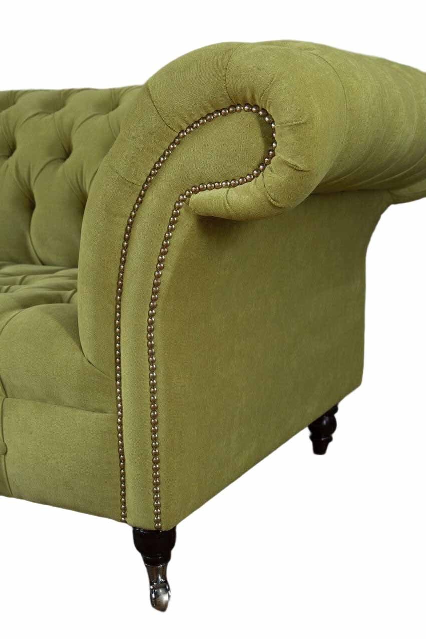 JVmoebel Chesterfield Sitzer 4 Sofa Chesterfield-Sofa, Wohnzimmer Couch Klassisch Design