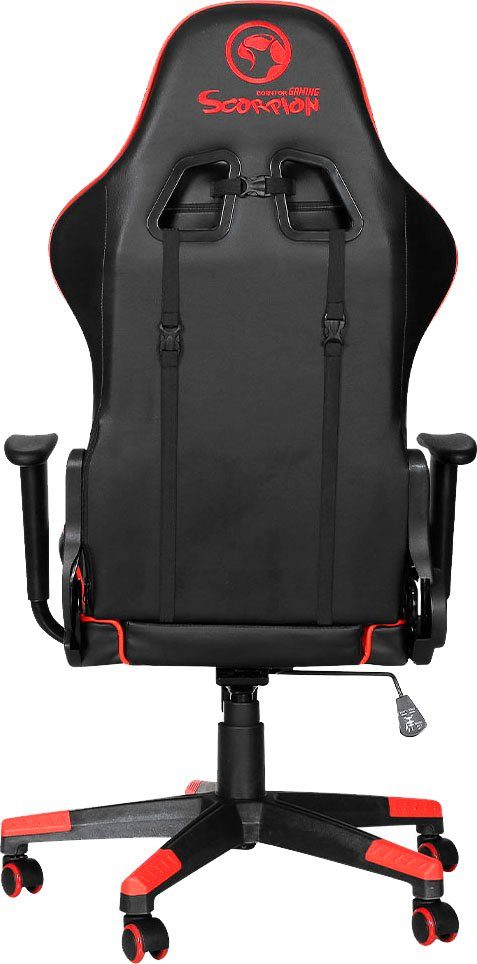 MARVO Gaming-Stuhl CH-106 - ergonomisch, höhenverstellbar, Schreibtischstuhl