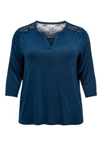 ONLY CARMAKOMA Curvy кружевные элементы кофта с 3/4-&...