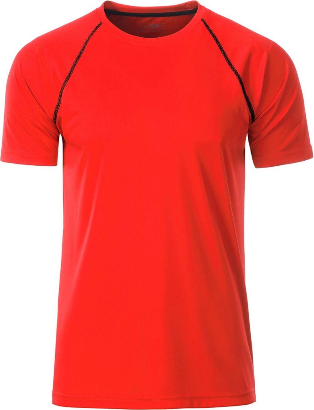 Herren 496 Funktions-Shirt James Nicholson JN trocknend Funktionsshirt orange/black bright & Nicholson schnell James &