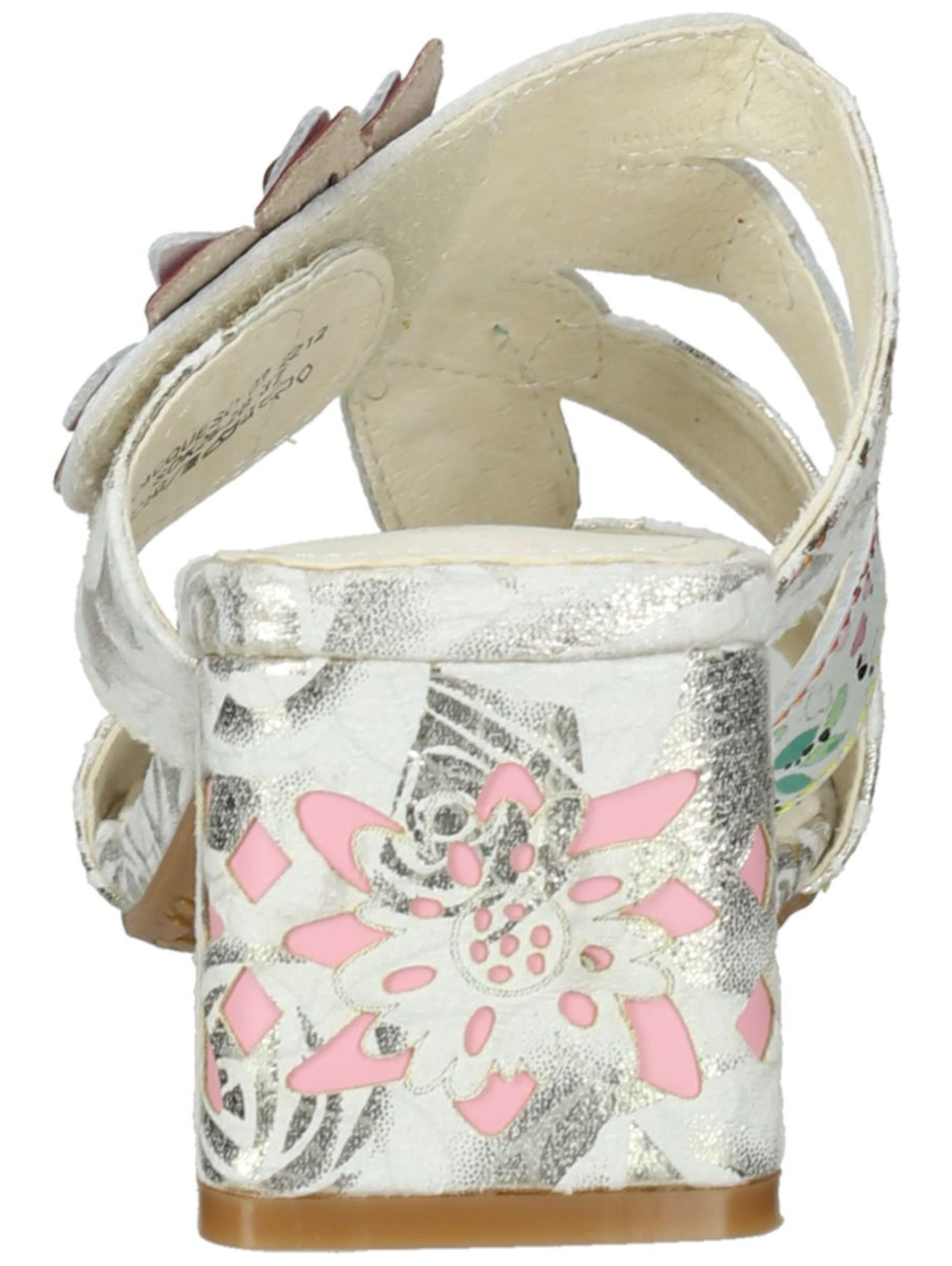 LAURA VITA Pantoletten Leder/Textil Pantolette