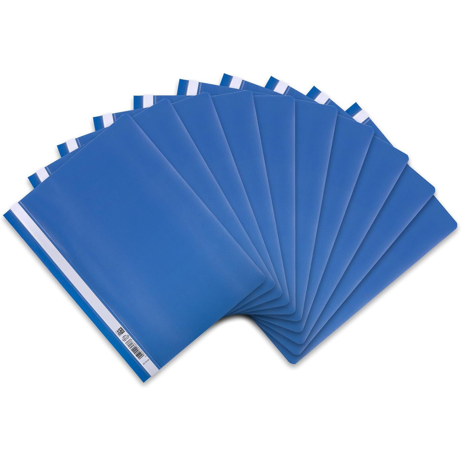 Hefter 10x Oxford Schnellhefter, DIN A4, PP, blau