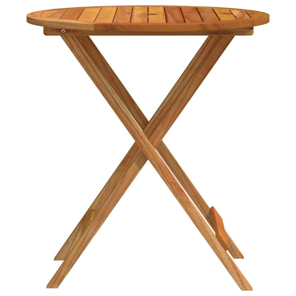 vidaXL Gartentisch Klappbarer Gartentisch Ø60x75 cm günstig online kaufen