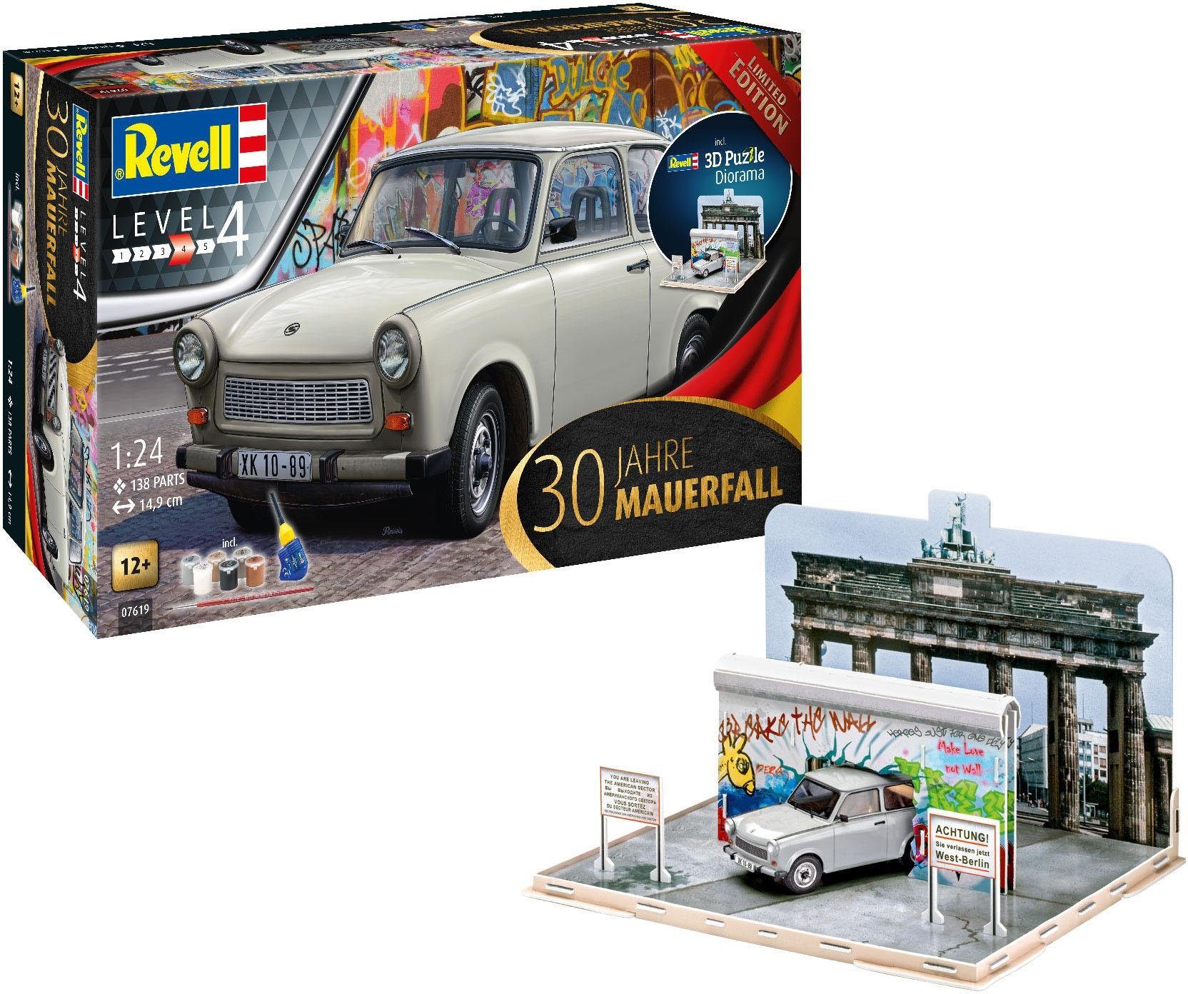 Revell® Modellbausatz »30 Jahre Mauerfall«, Maßstab 1:24, (Set), Made ...