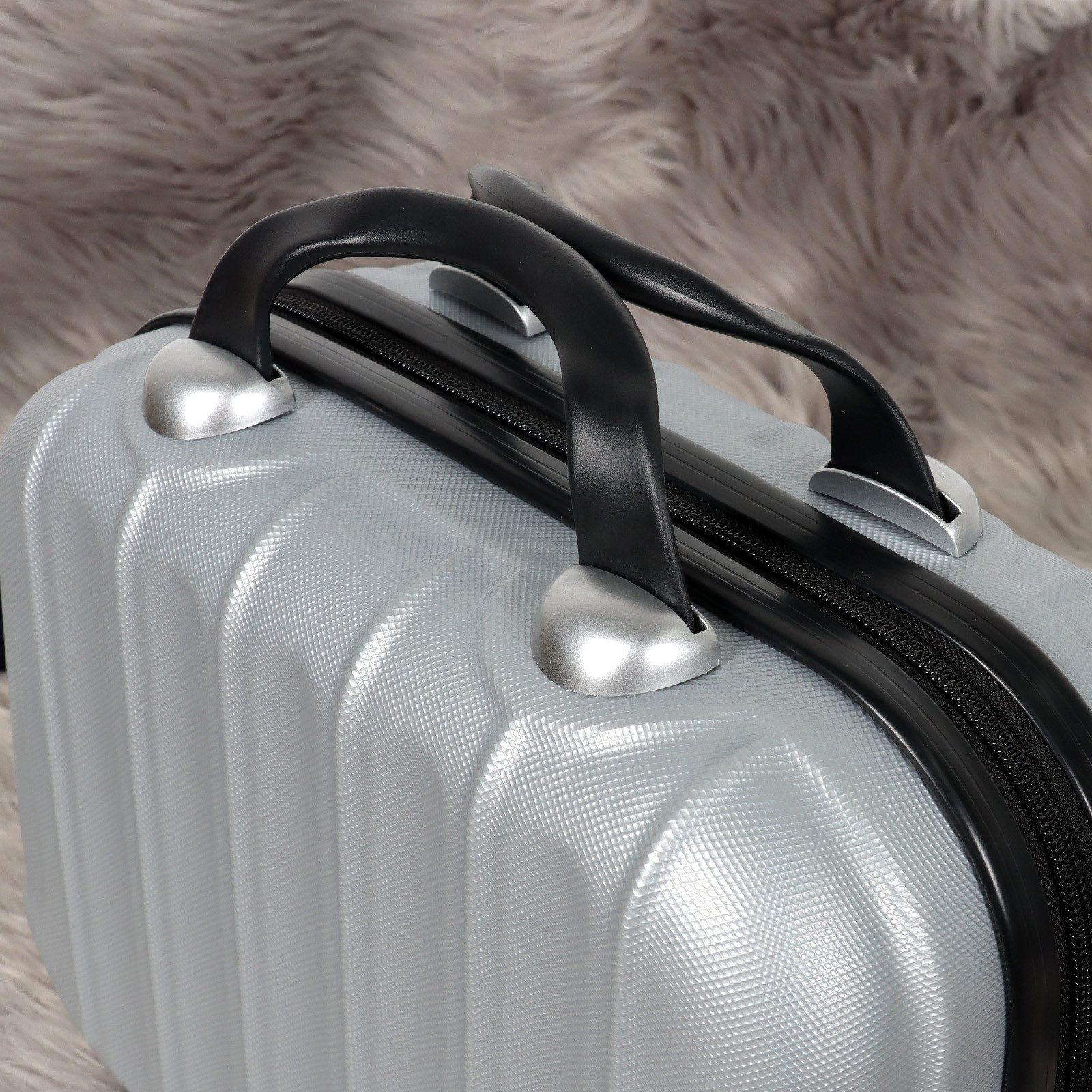 CALIYO Kosmetikkoffer Tragbare Make-up Organizer Box Kosmetikkoffer Make-up Koffer, für Kosmetiktasche für Reise Kulturbeutel auf Trolley befestigbar