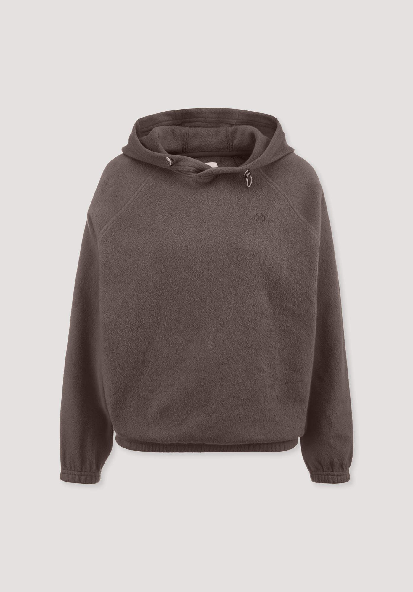 Hessnatur Fleecepullover Oversize ACTIVE COMFORT aus reiner Bio-Baumwolle (1-tlg)