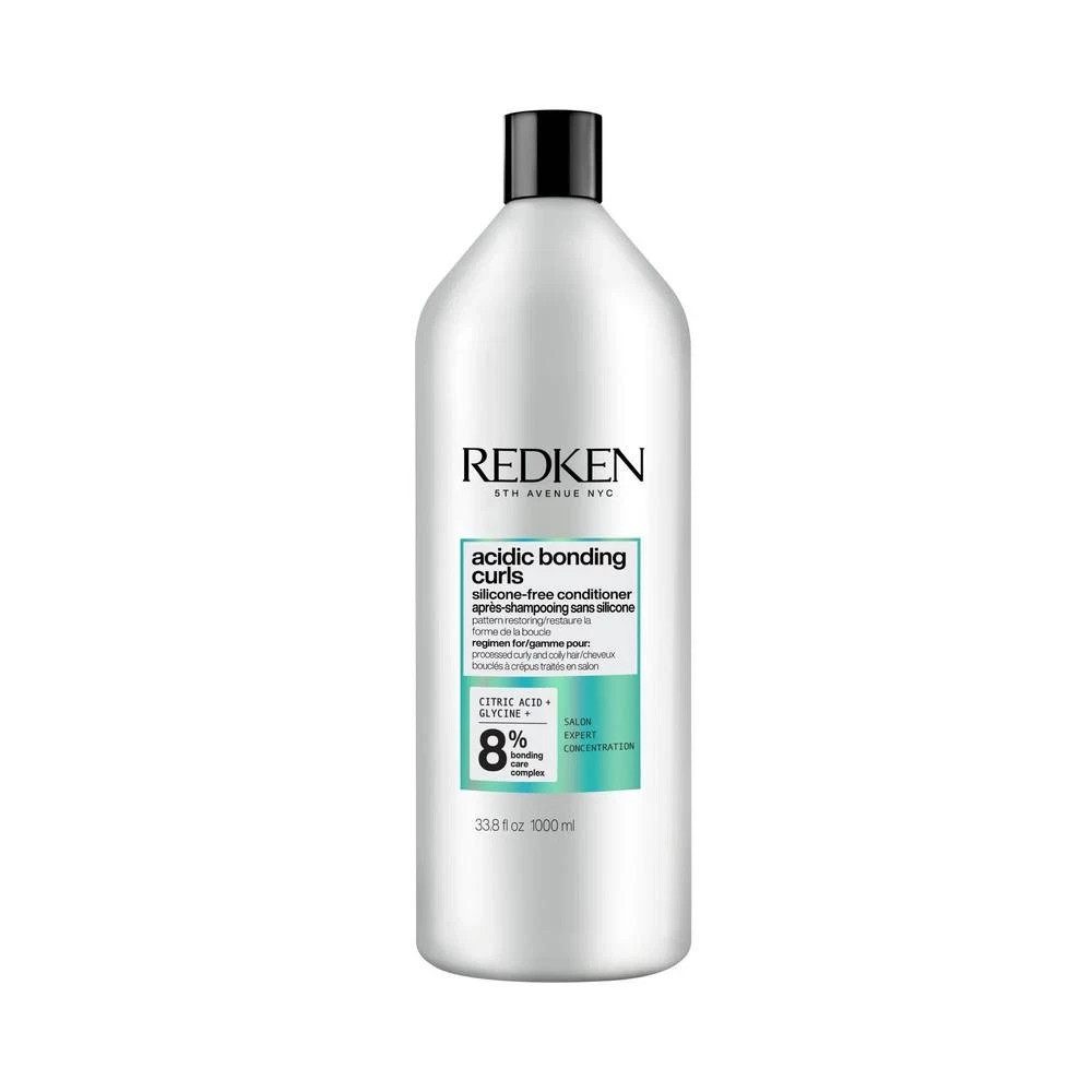 Redken Haarkur Redken Acidic Bonding Curls Conditioner 1000 ml – Locken Conditioner, 1-tlg., Professionelle Salon-Performance für stark strapaziertes Haar