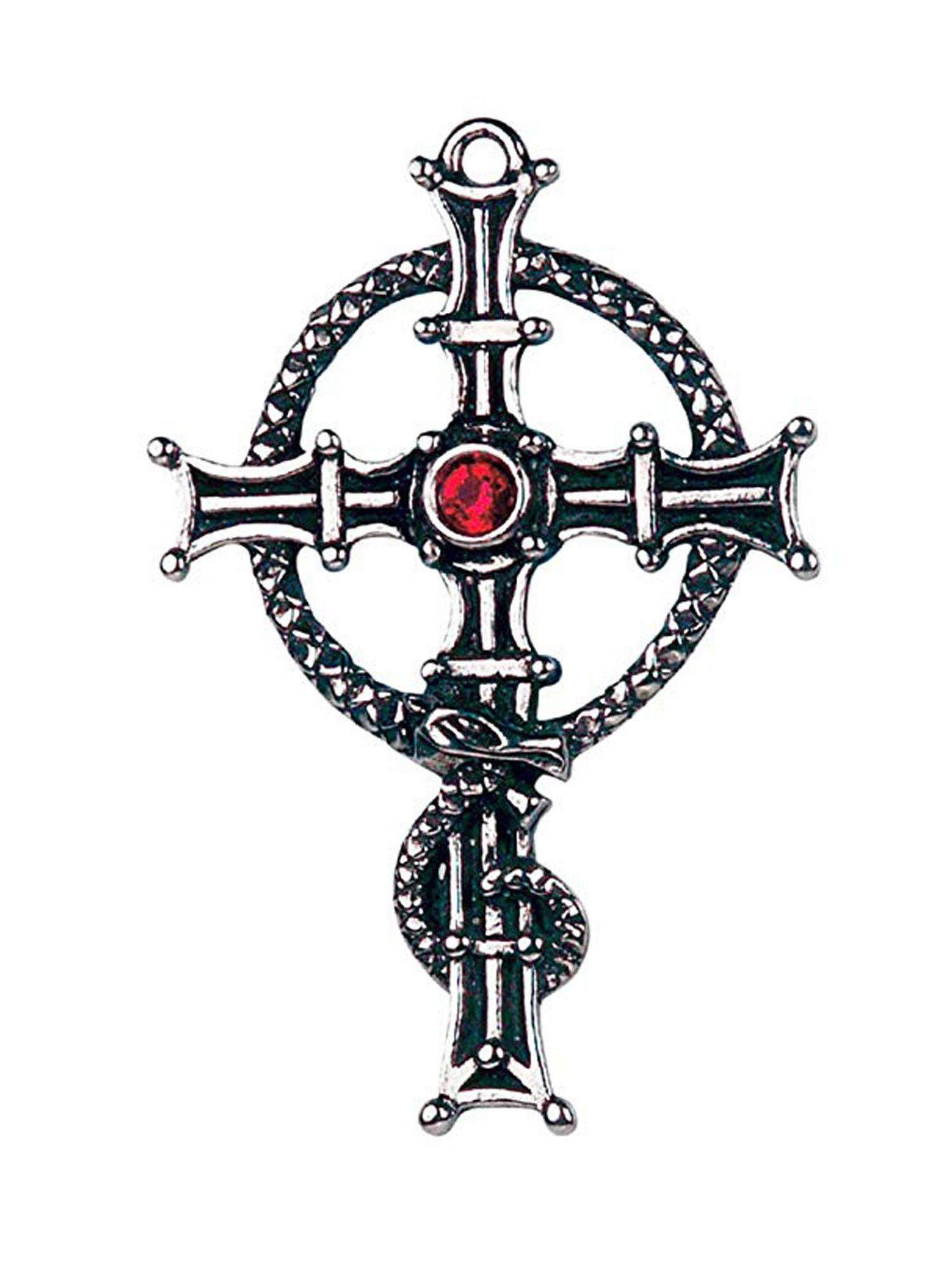 Damen Schmuck Adelia´s Amulett Keltische Zauberei Talisman, St. Columba's Kreuz - Furchtlosigkeit