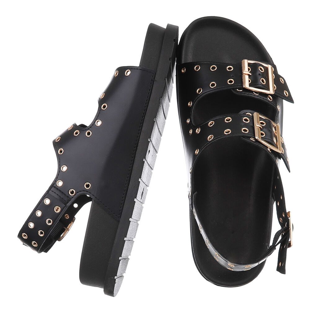 Ital-Design Moderne Sandalen mit Schnallen und günstig online kaufen