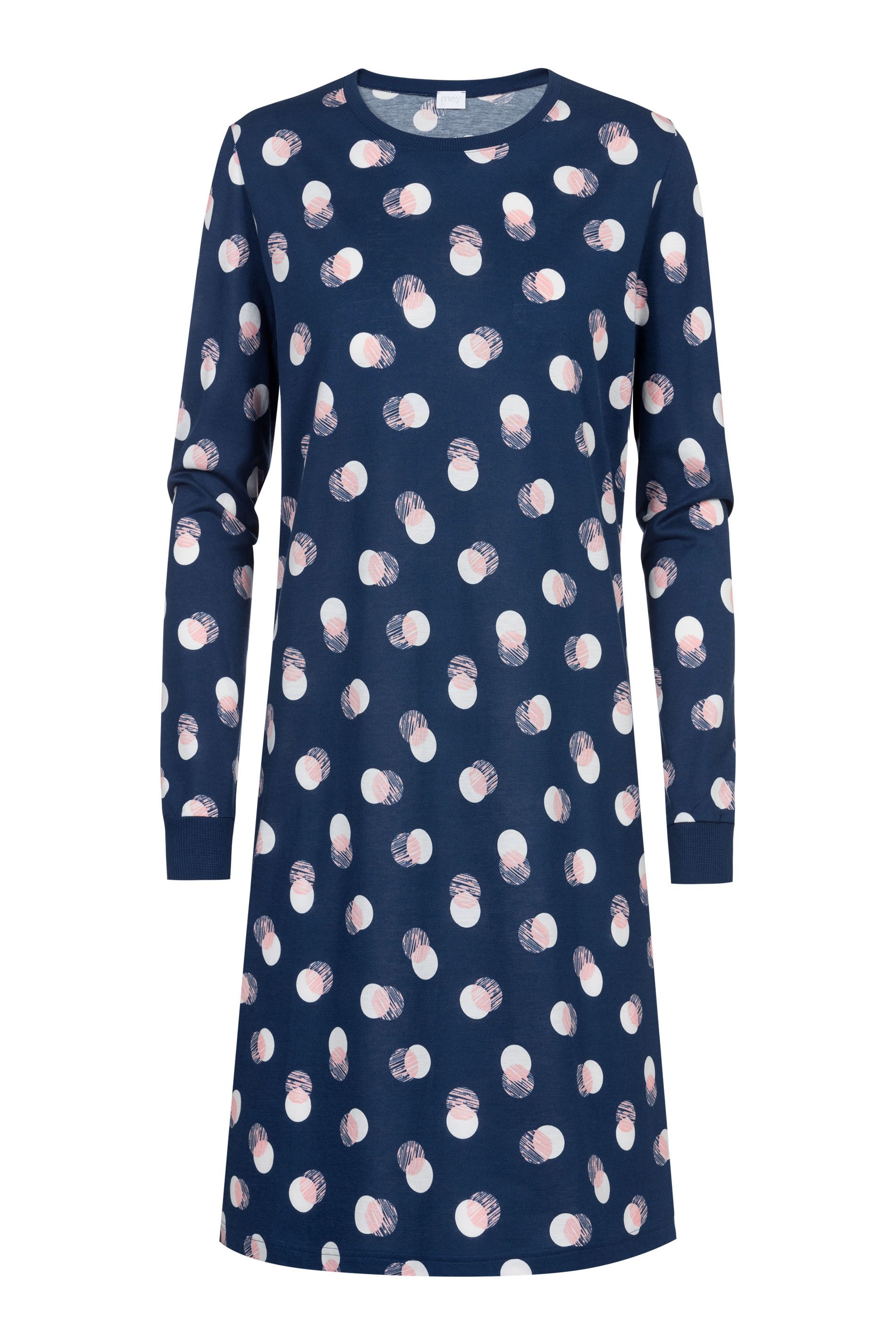 Mey Nachthemd Scribbled Dots mit Allover-Punkte-Print günstig online kaufen