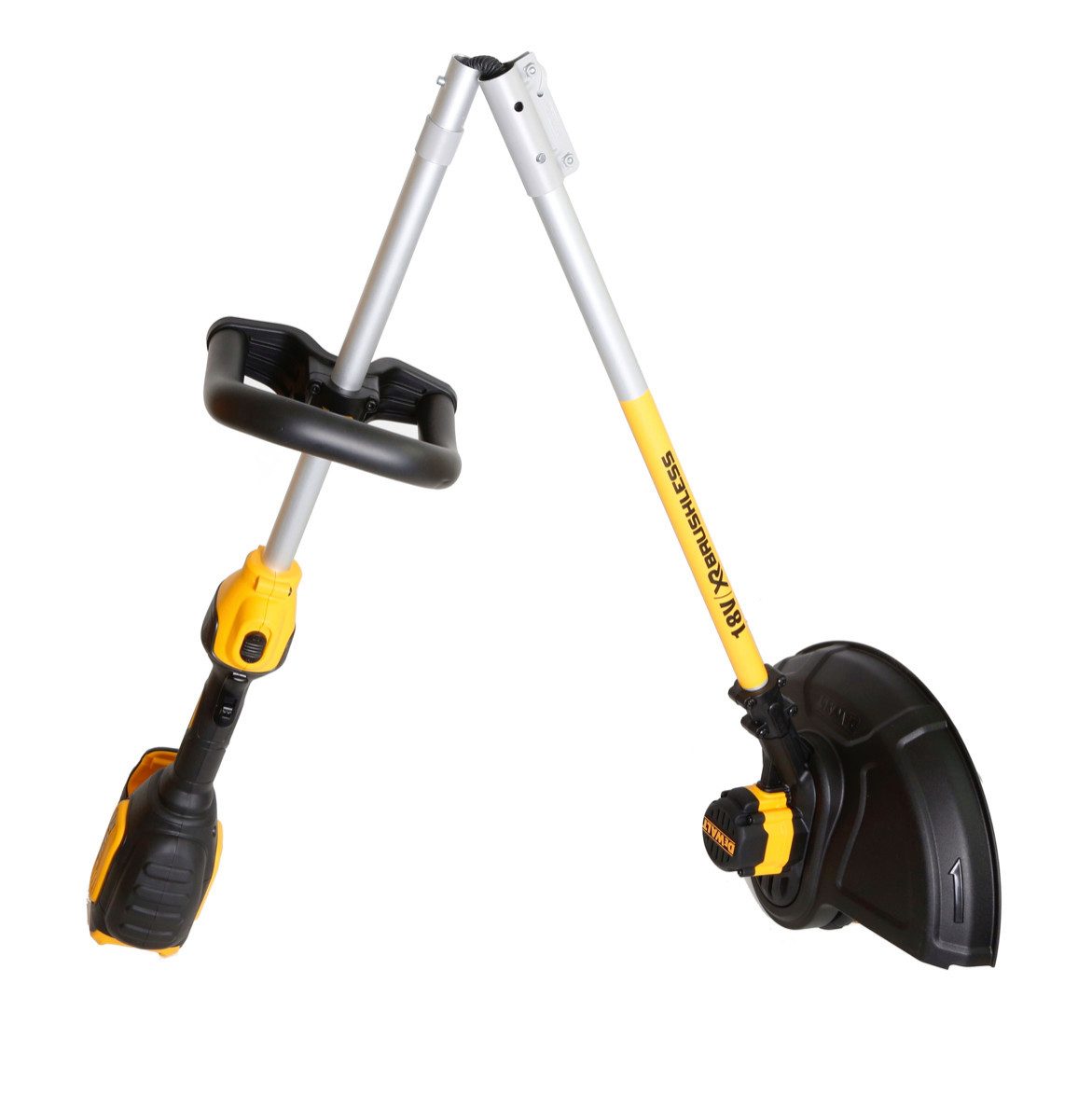 DeWalt Akku-Rasentrimmer DCM 561 PBS Akku Rasentrimmer 18V Brushless + 1x Akku 5,0Ah
