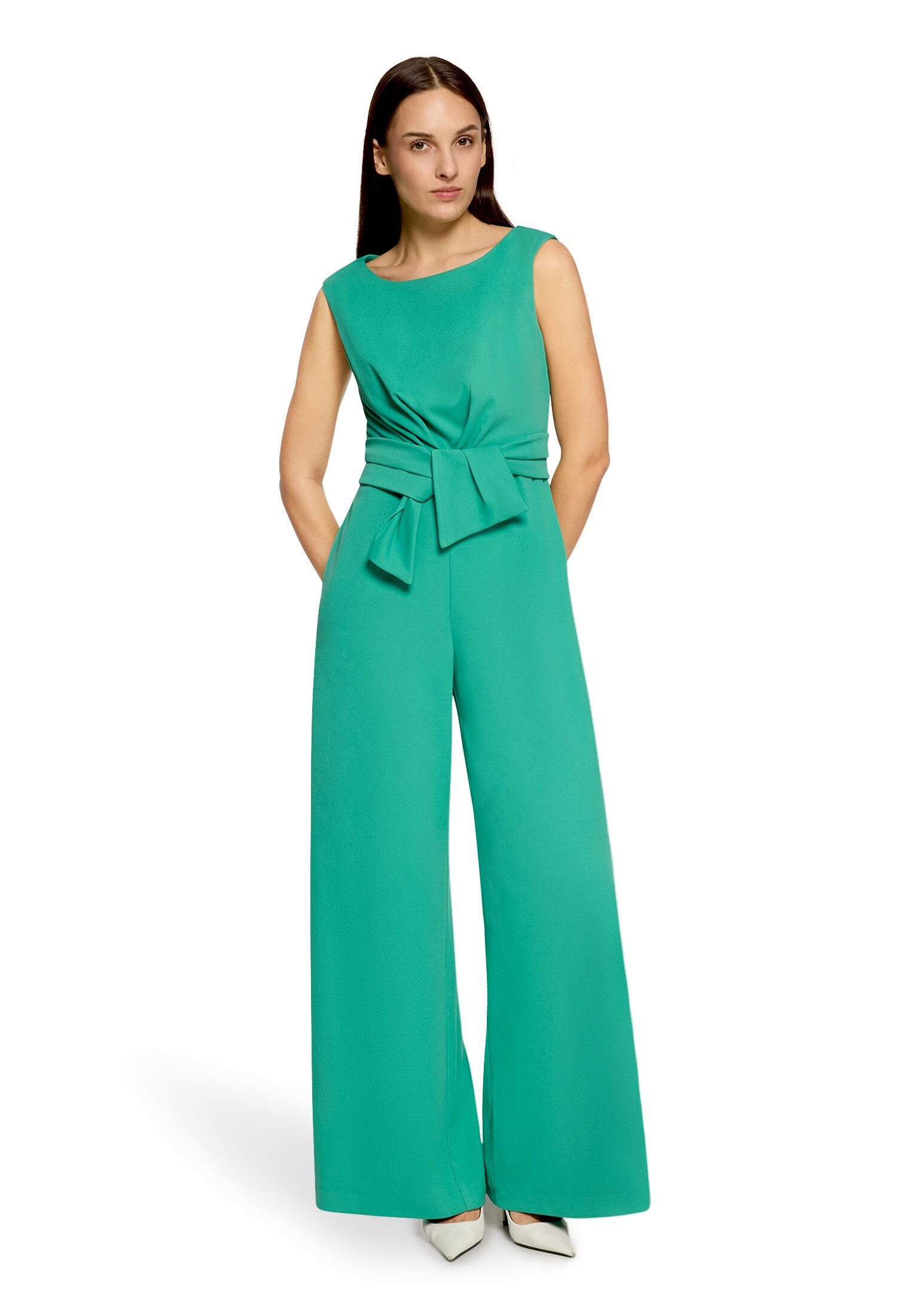 Vera Mont Overall Damen mit weitem Bein (1-tlg) Bunddetail