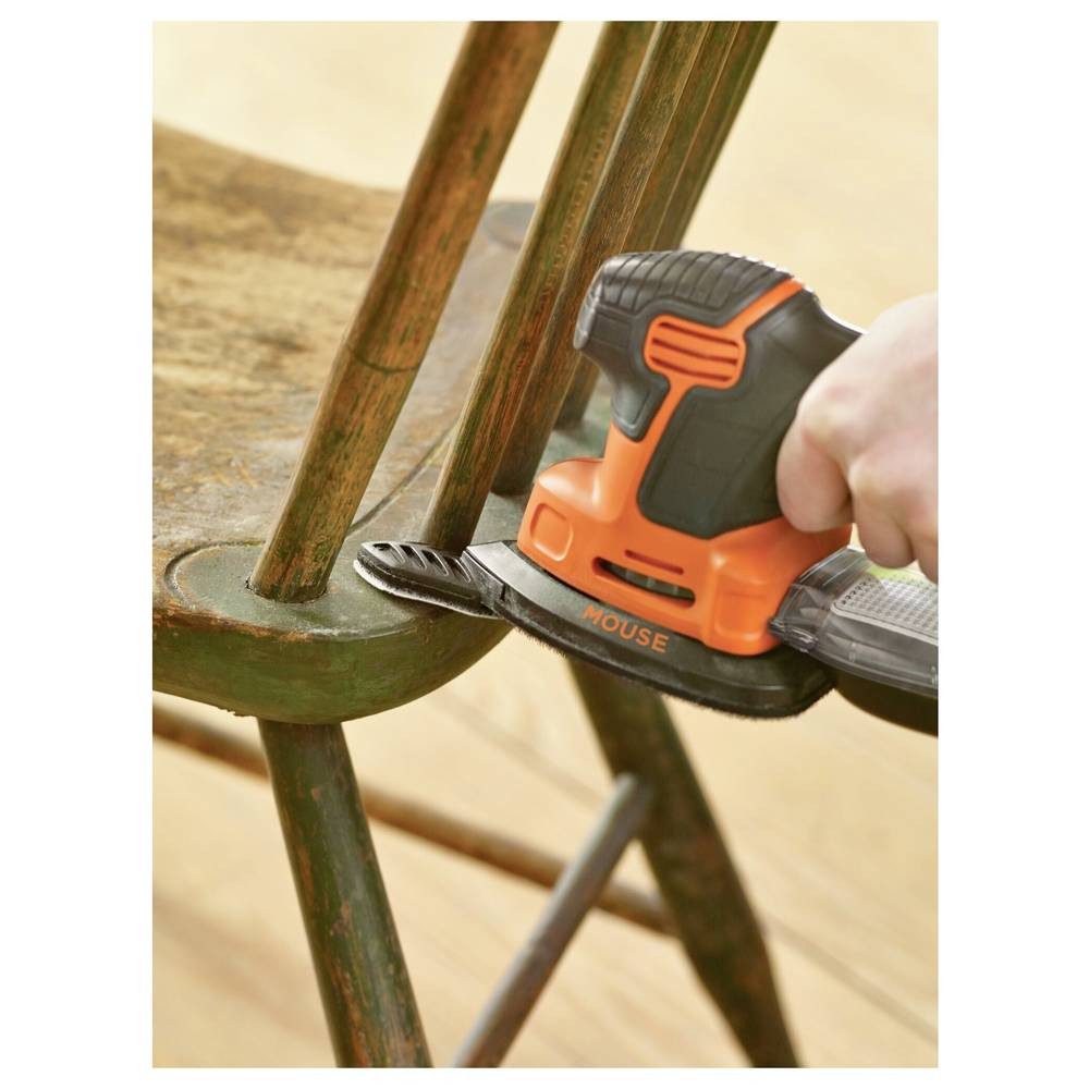 Black + Decker Deltaschleifer KA2000-QS Deltaschleifer mit Zubehör 120 W, mit Zubehör