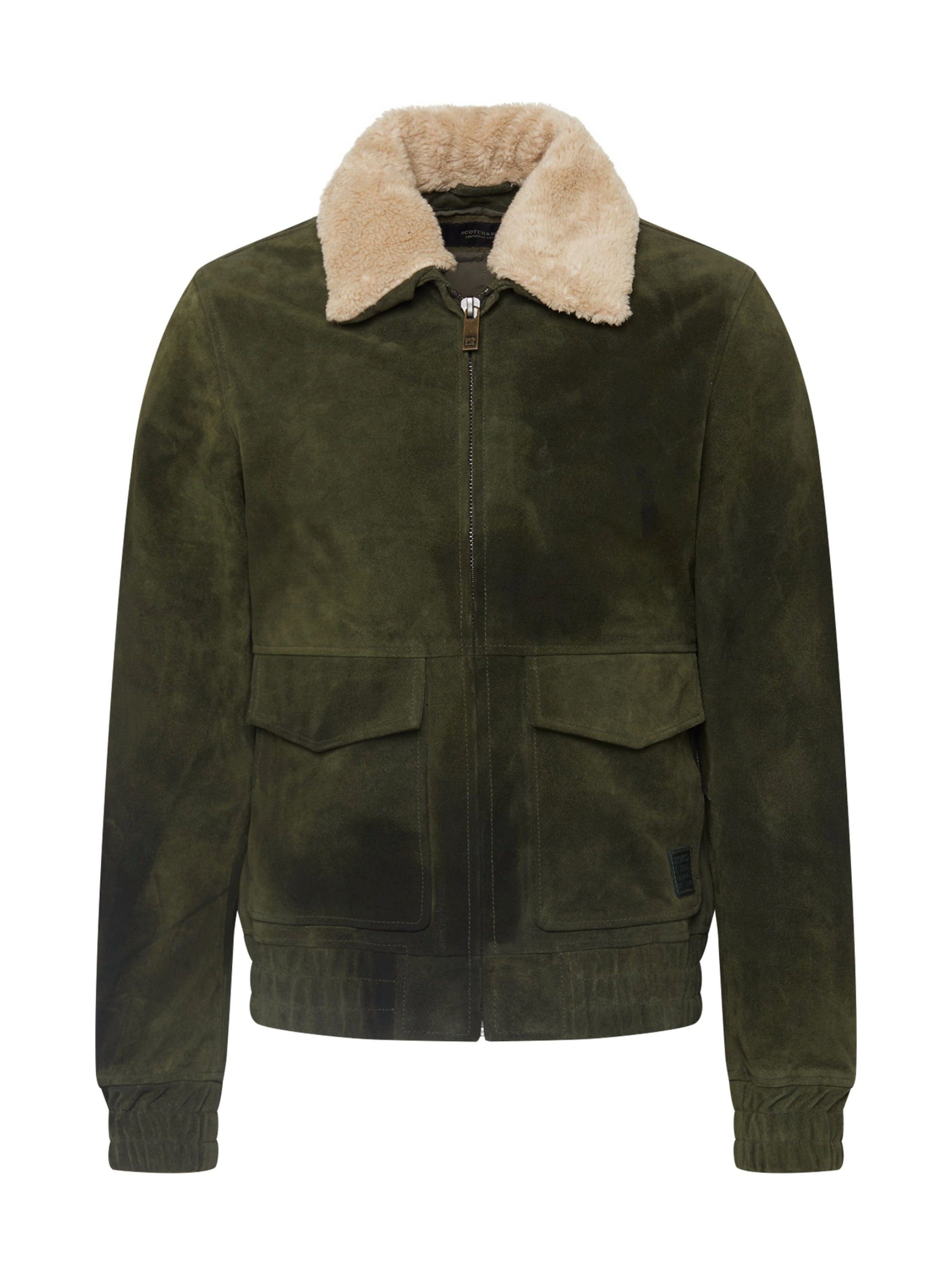 Scotch & Soda Lederjacke »Suede pilot jacket« OTTO