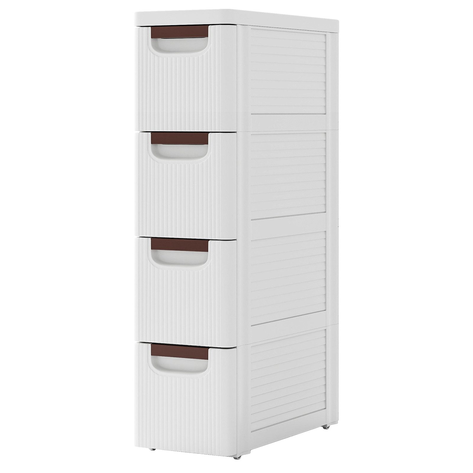 KOMFOTTEU Sideboard, Nischenschrank mit 4 Schubladen günstig online kaufen