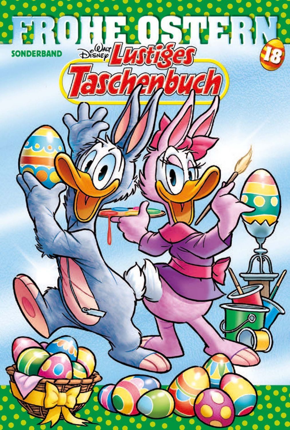 Cartoon Lustiges Taschenbuch Frohe Ostern 18 Ostergeschichten Walt Disney