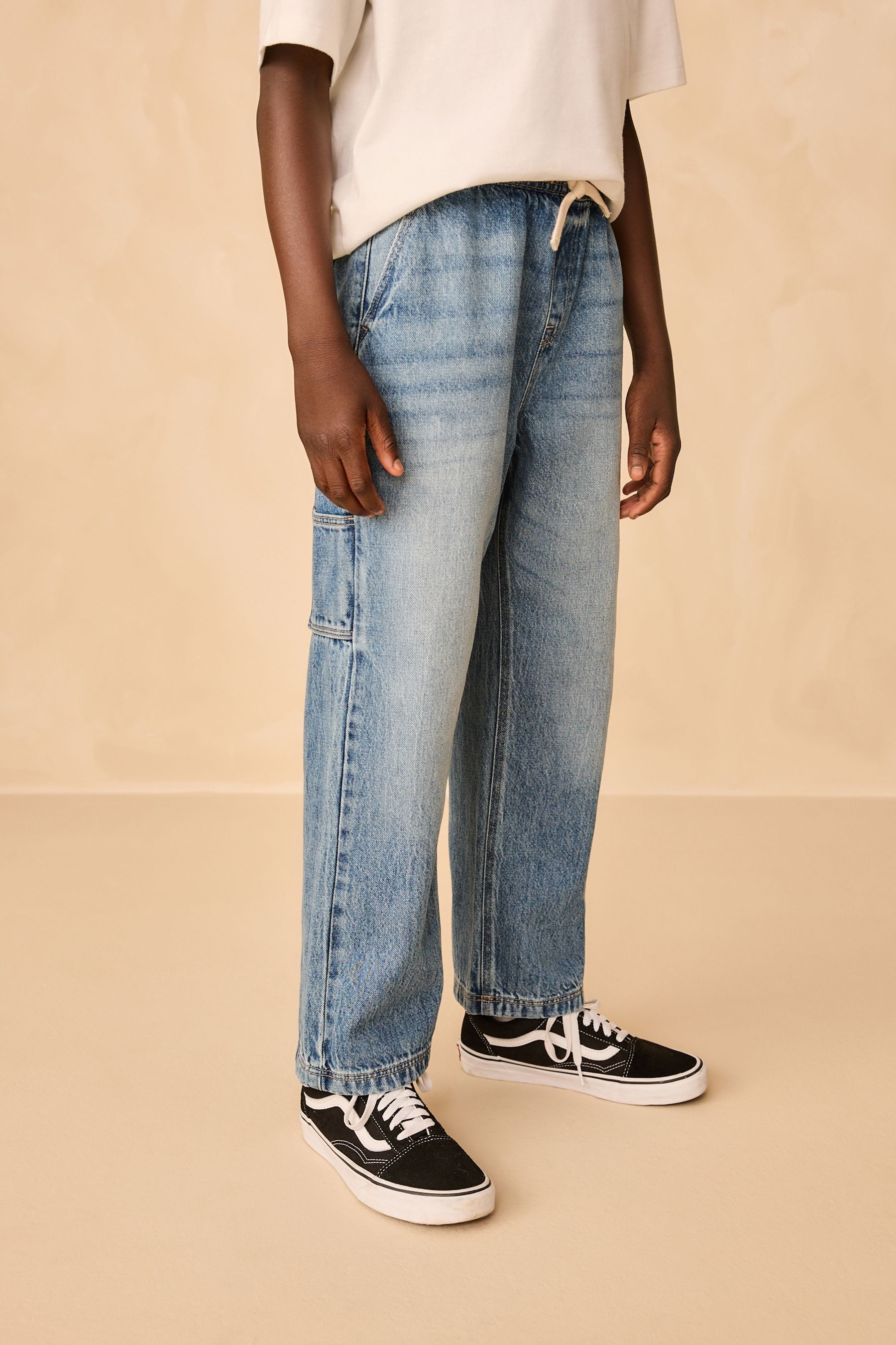 Next Schlupfjeans Schlupfjeans im Zimmermann-Stil (1-tlg)