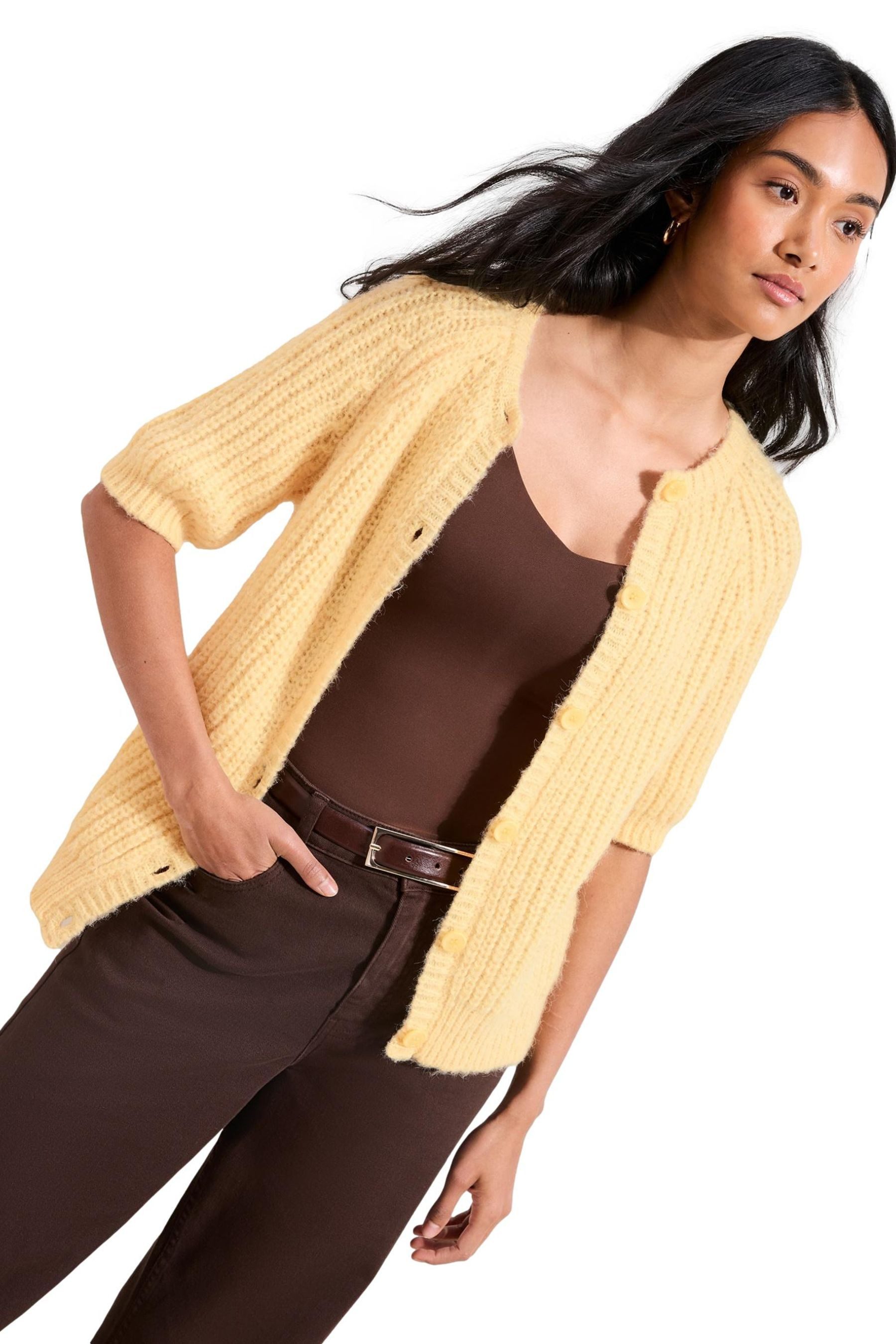 Strickjacke Friends Like These Kurzärmelige Strickjacke