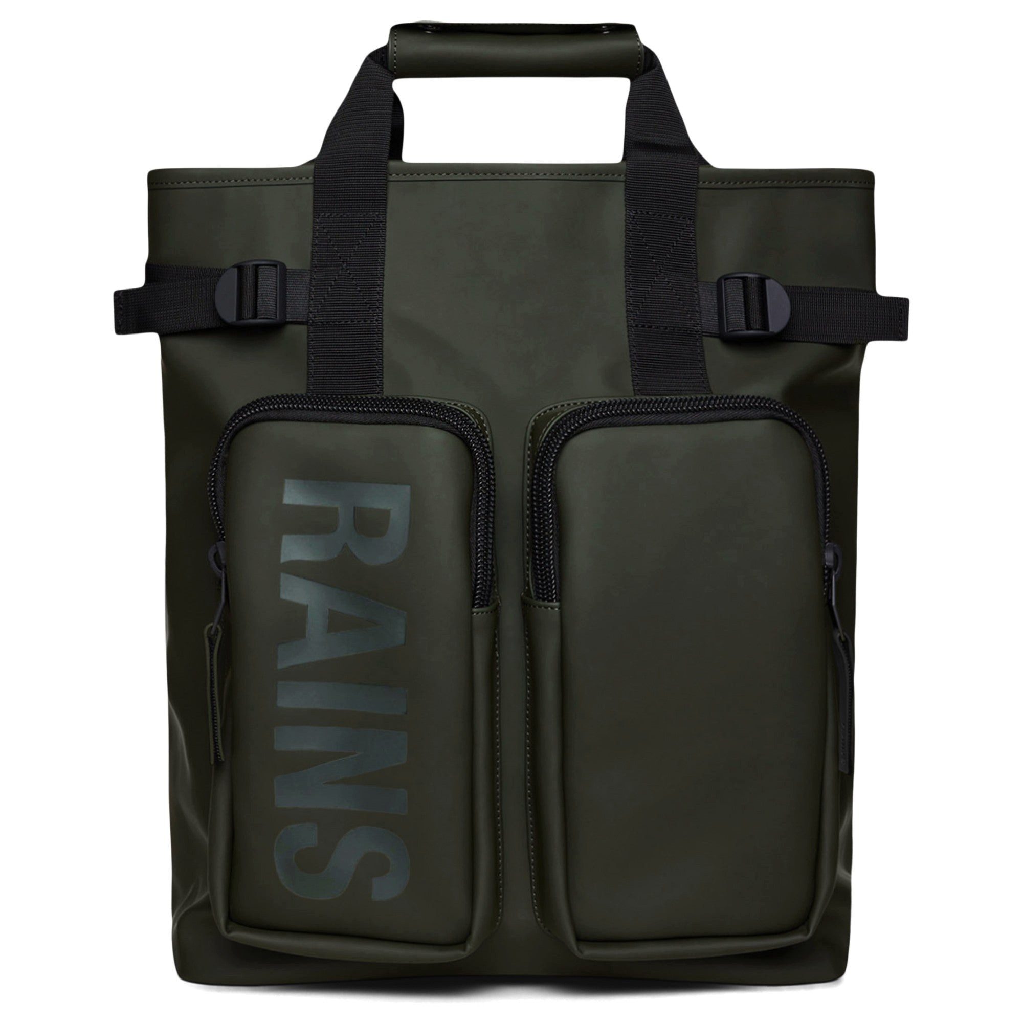 Rains Rucksack Texel Tote - Rucksack 15" 43 cm (green)