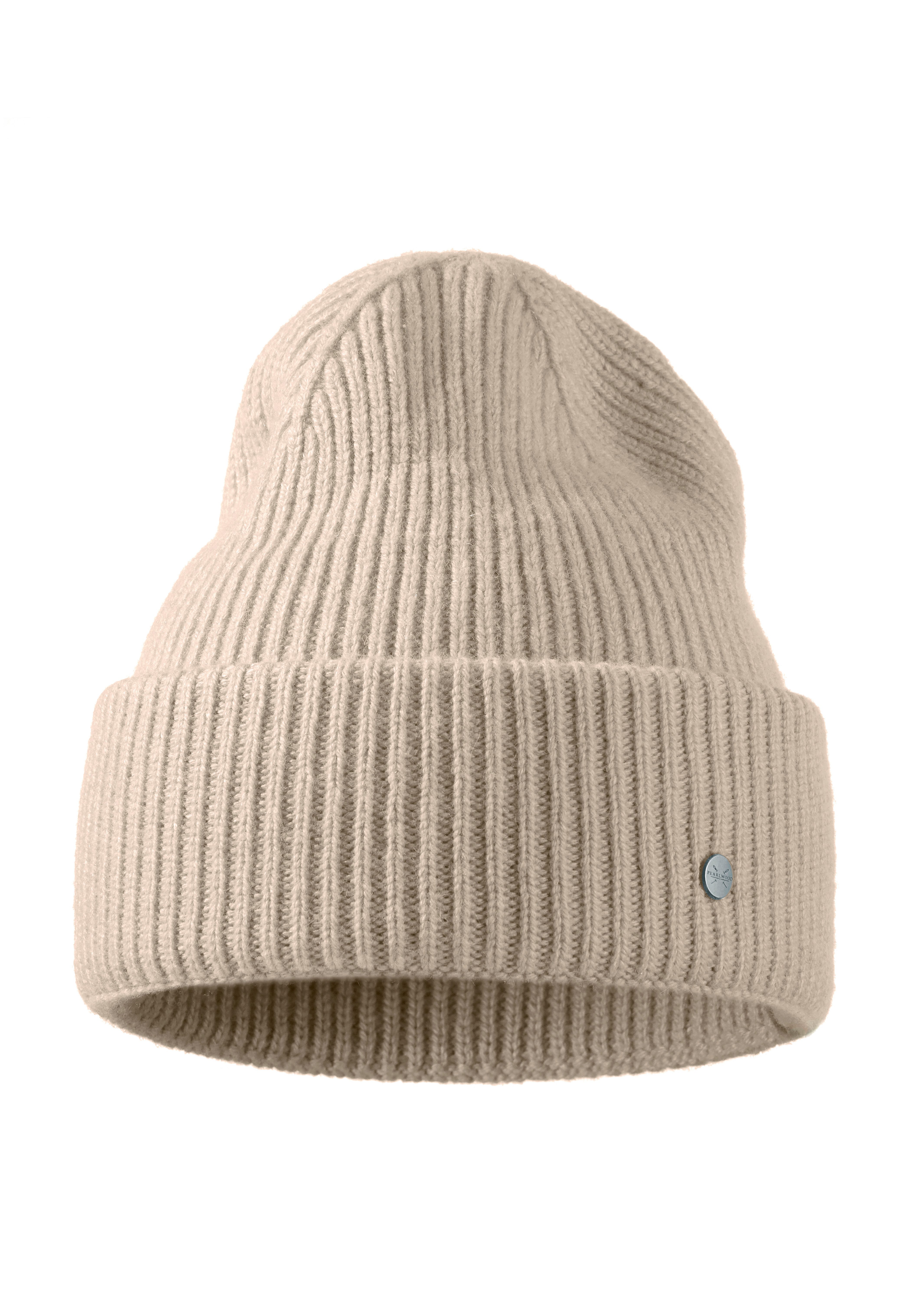 PEARLWOOD Strickmütze IVA Feinripp, breiter Umschlag, günstig online kaufen