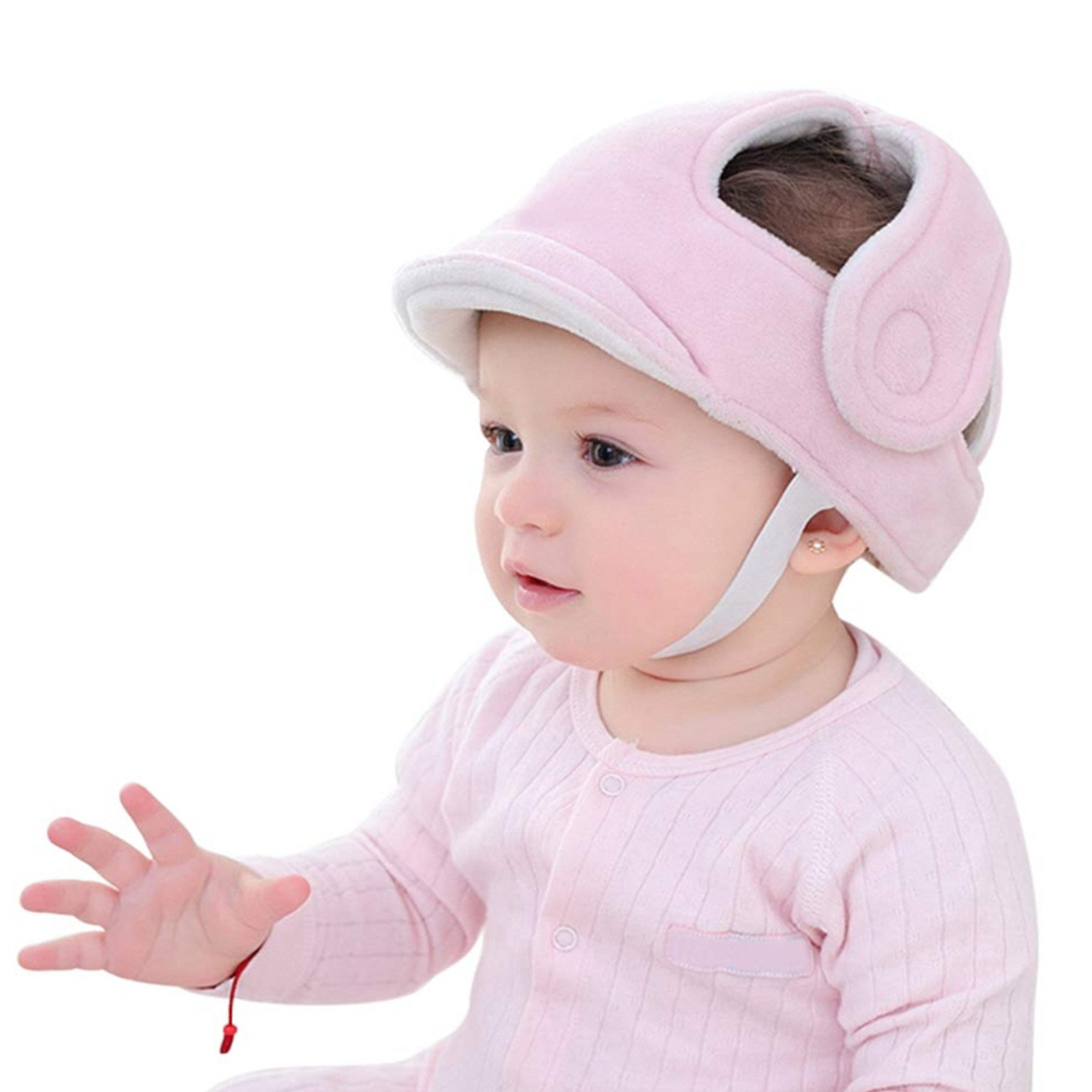 KINSI Kinderhelm Baby Laufhelm - Lernhelm zum Laufen lernen - Weicher Schutzhelm, für Kleinkinder (1-3 Jahre),Sturzsicher & Atmungsaktiv