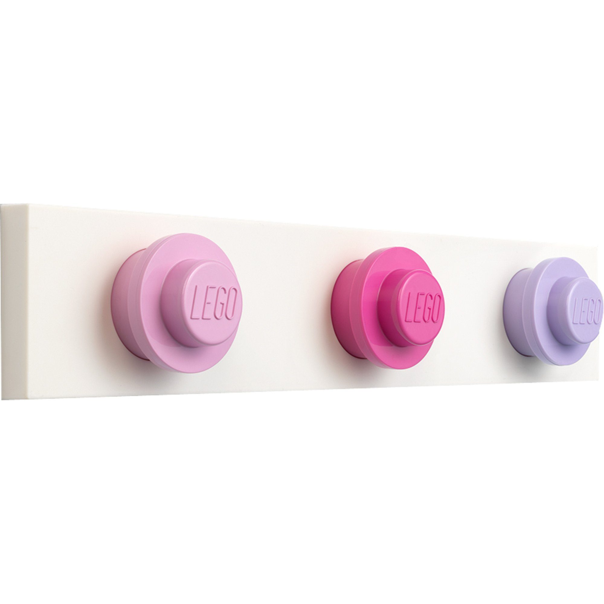 Room Copenhagen Kleiderhaken Room Copenhagen LEGO Wandhalterung, (Licht, Pink