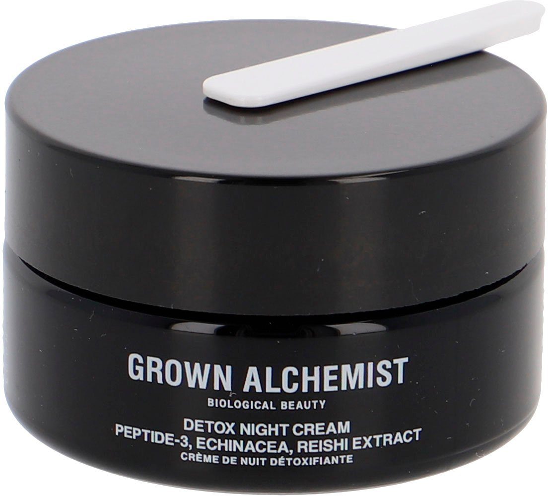 GROWN ALCHEMIST Nachtcreme Detox Night Cream, Peptide-3, Echinacea, Reishi  Extract