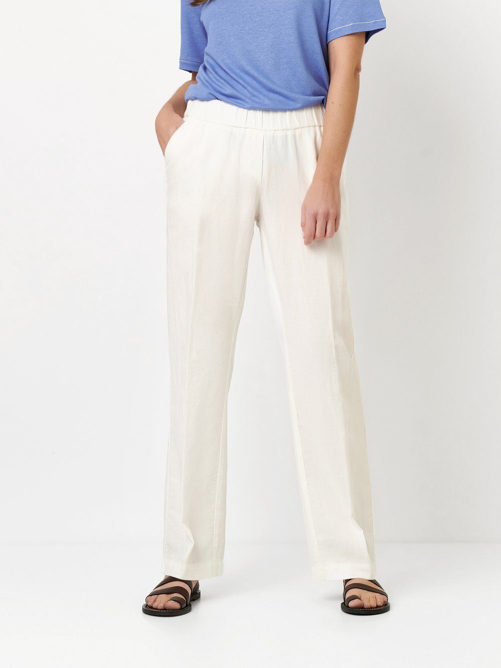 TONI Palazzohose Pia Wide in Denim-Optik