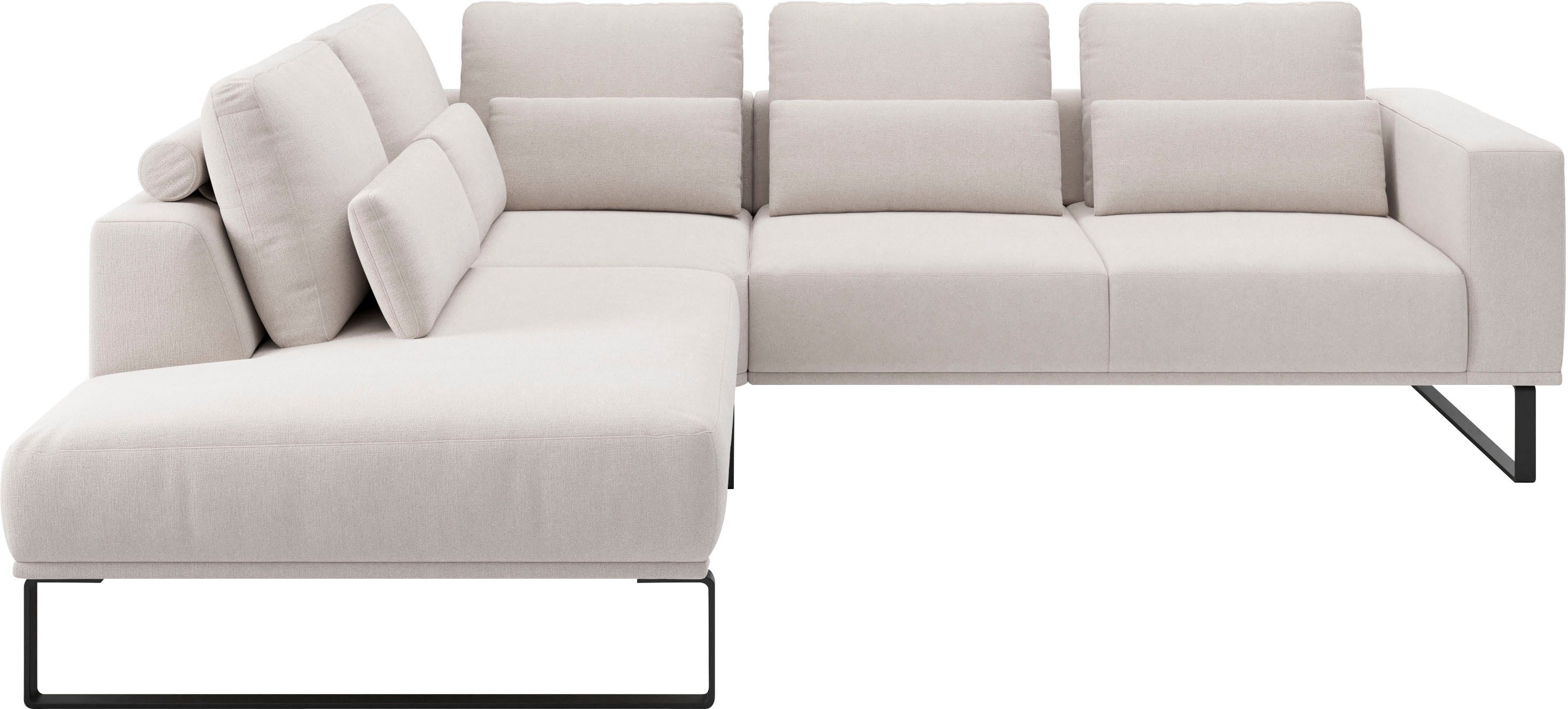 Musterring Ecksofa JUSTB! PM100, stilvoller Lounge-Komfort von Musterring, Kollektion Bettina Zimmermann, optionaler Sitzvorzug & Fuß-Auswahl