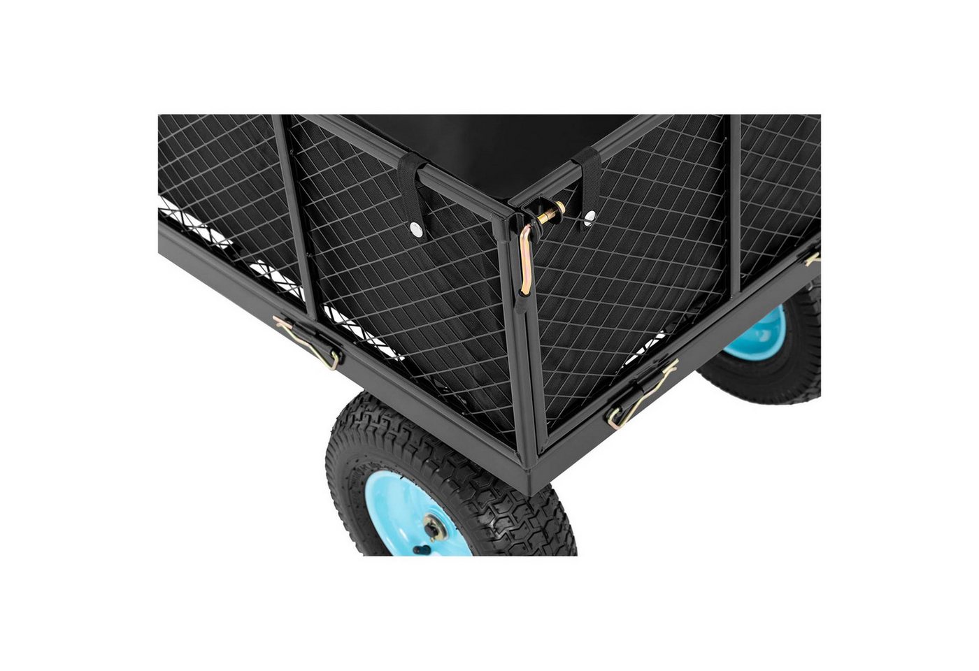 Thumbnail - Hillvert Bollerwagen faltbar Handwagen 550 kg Gerätewagen Transportwagen Gartenwagen
