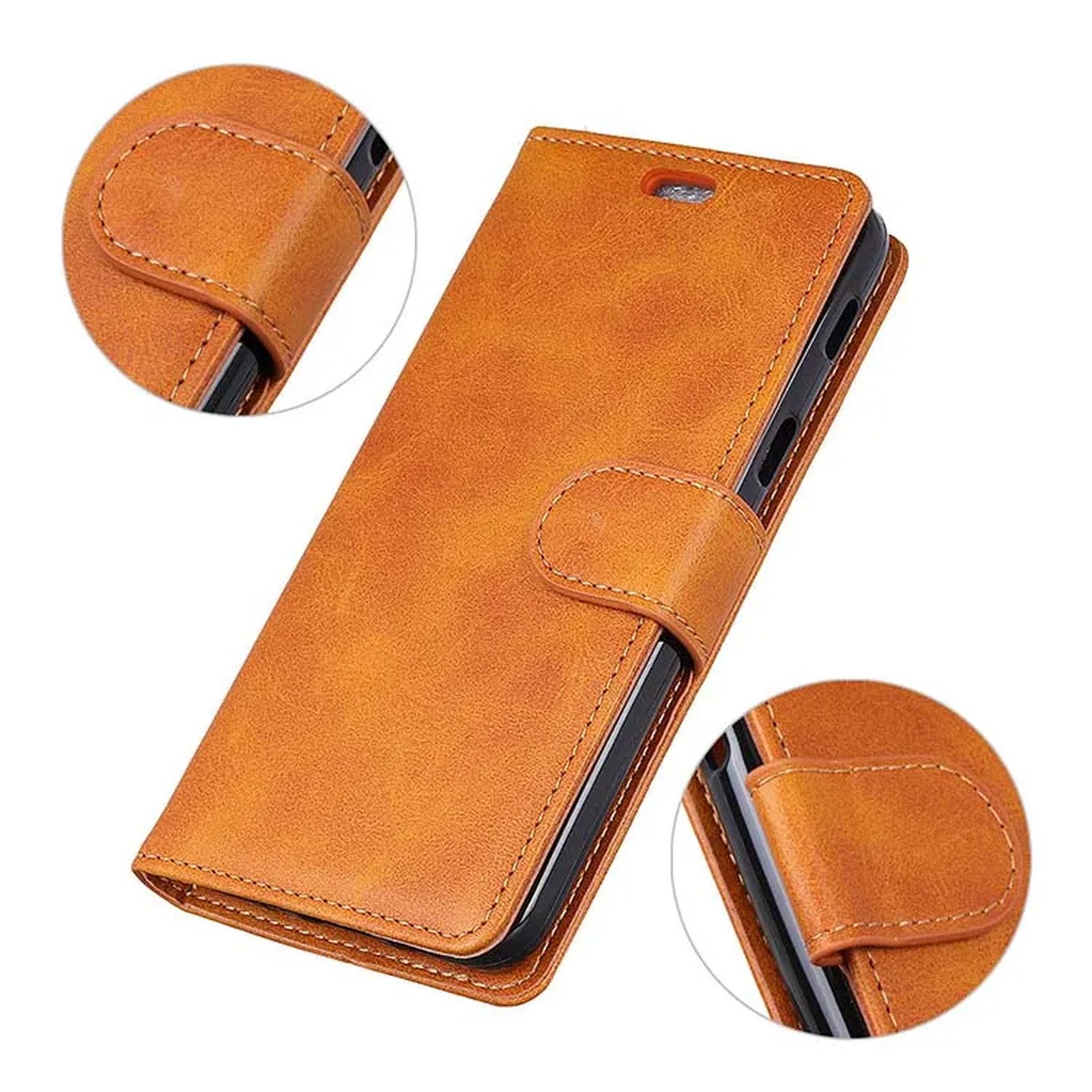 IKHEMalarka Handyhülle fur Apple iPhone 12,13,14,15 Schutzhülle Handy Tasche, Premium Leder