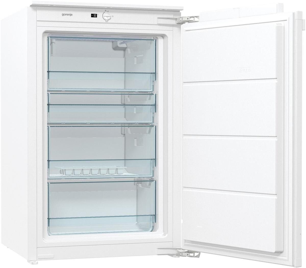 GORENJE Einbaugefrierschrank FI 2092 E1, 88 cm hoch