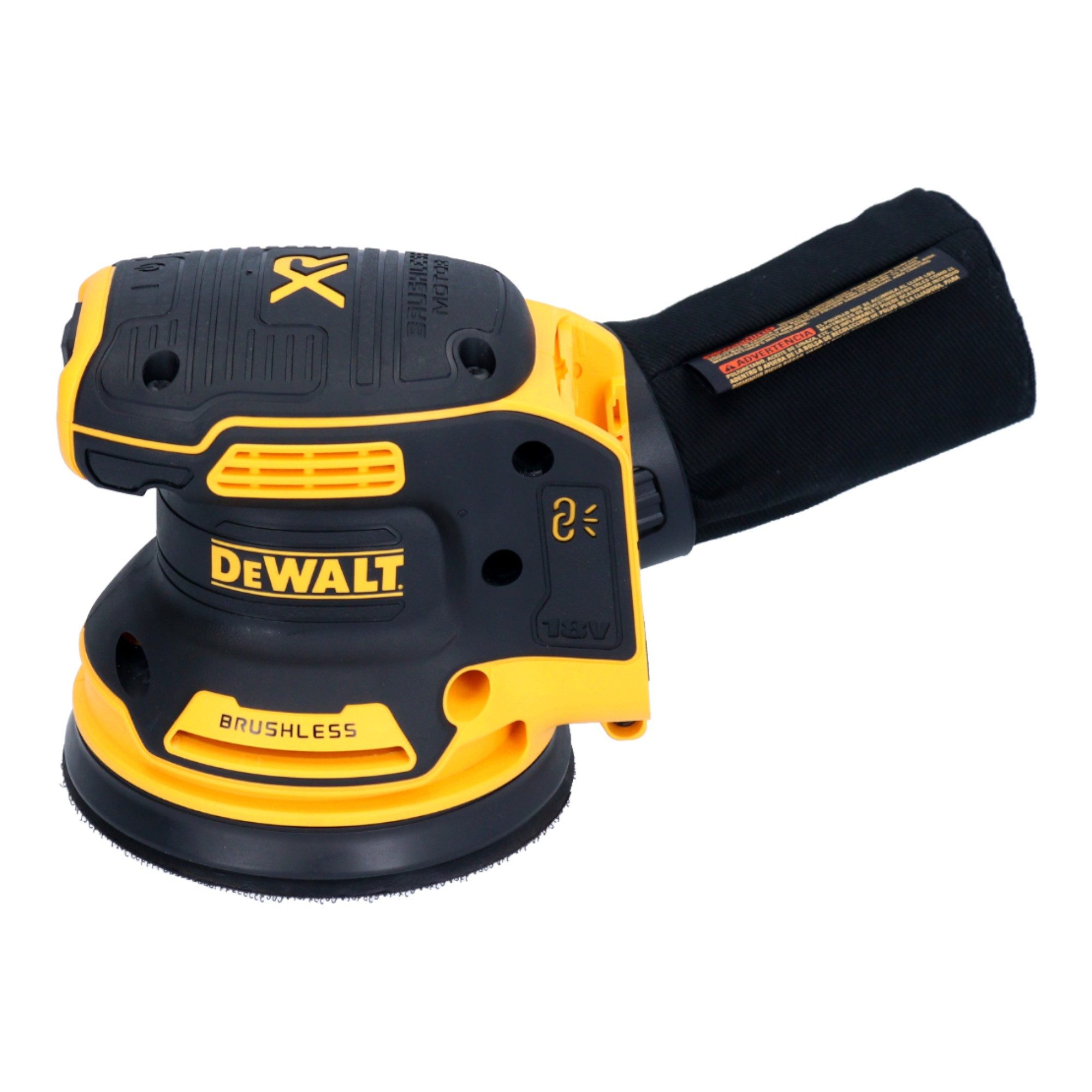 DeWalt Akku-Exzenterschleifer DCW 210 E2 Akku Exzenterschleifer 18 V 125 mm Brushless + 2x