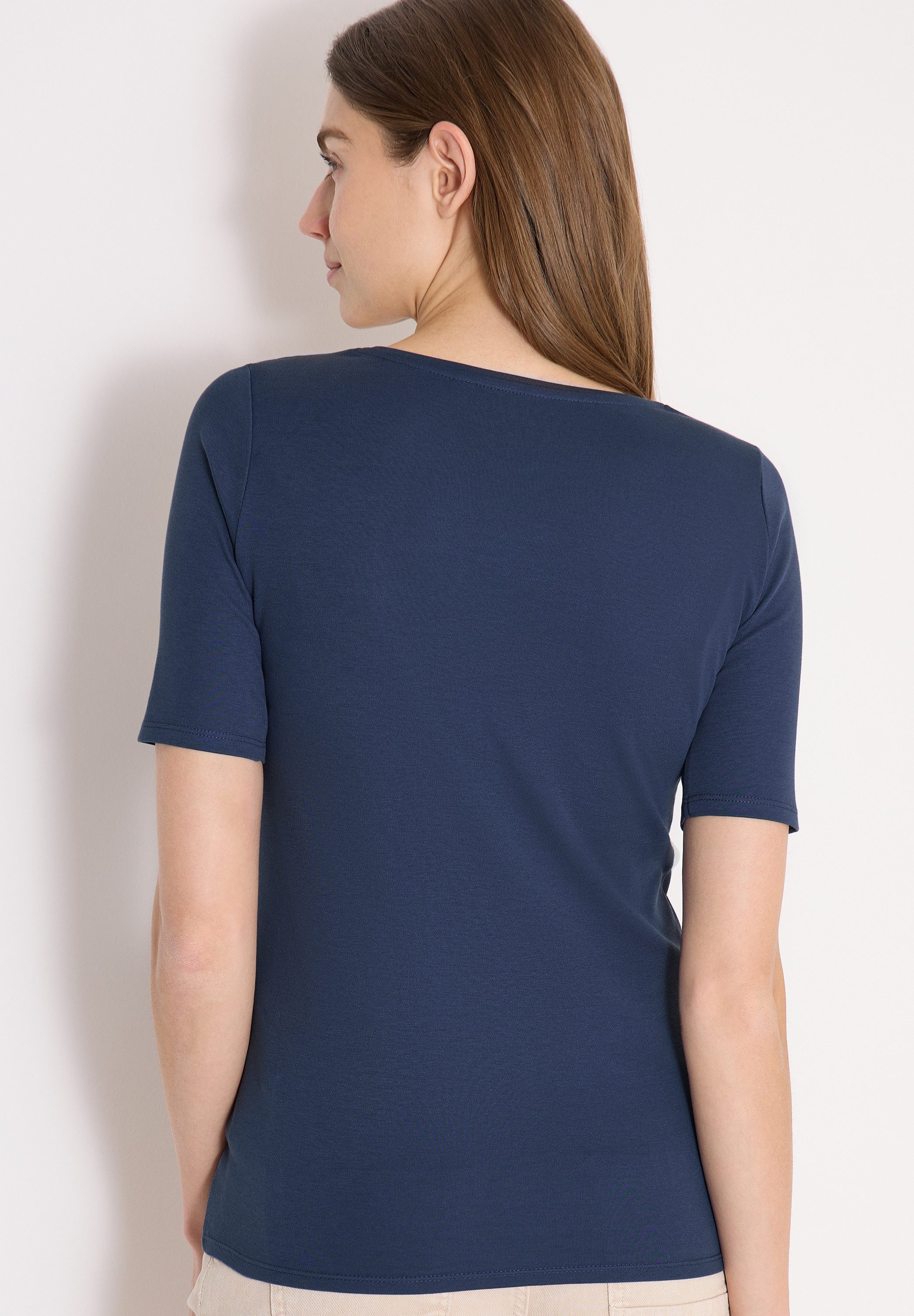 CECIL Rundhalsshirt Style Lena mit Halbärmeln günstig online kaufen