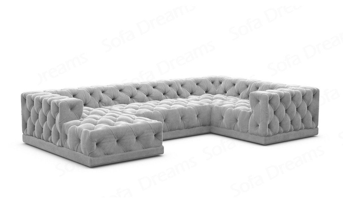 Sofa Dreams Wohnlandschaft Designer Stoff Sofa günstig online kaufen
