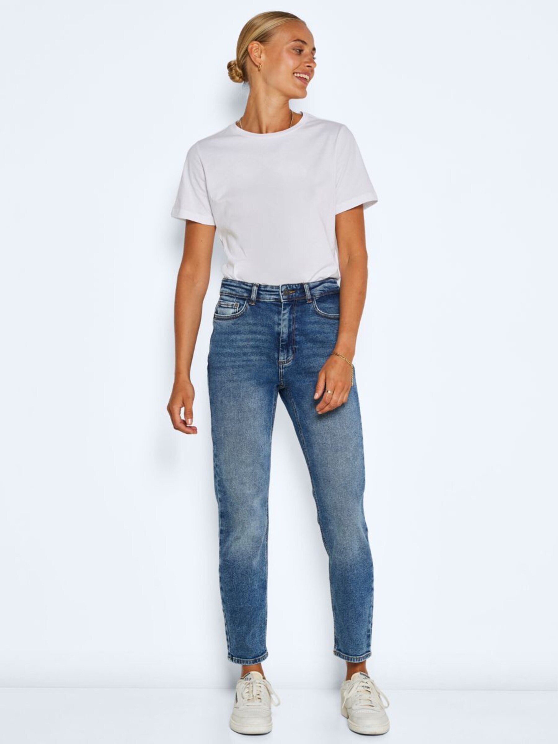 Noisy may 7/8-Jeans (1-tlg) Plain/ohne Details günstig online kaufen