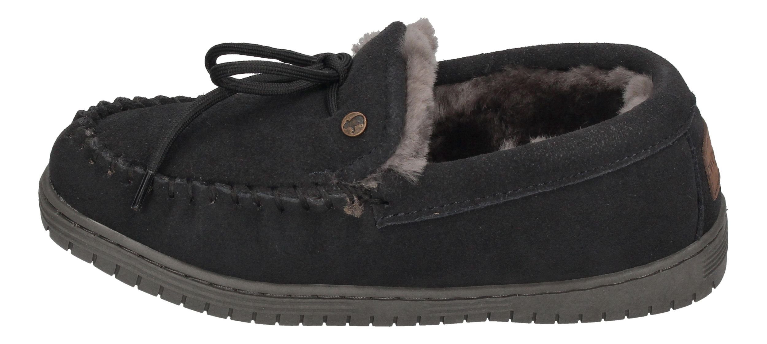 WARMBAT Koala Suede KLA3410-89 Hausschuh Charcoal