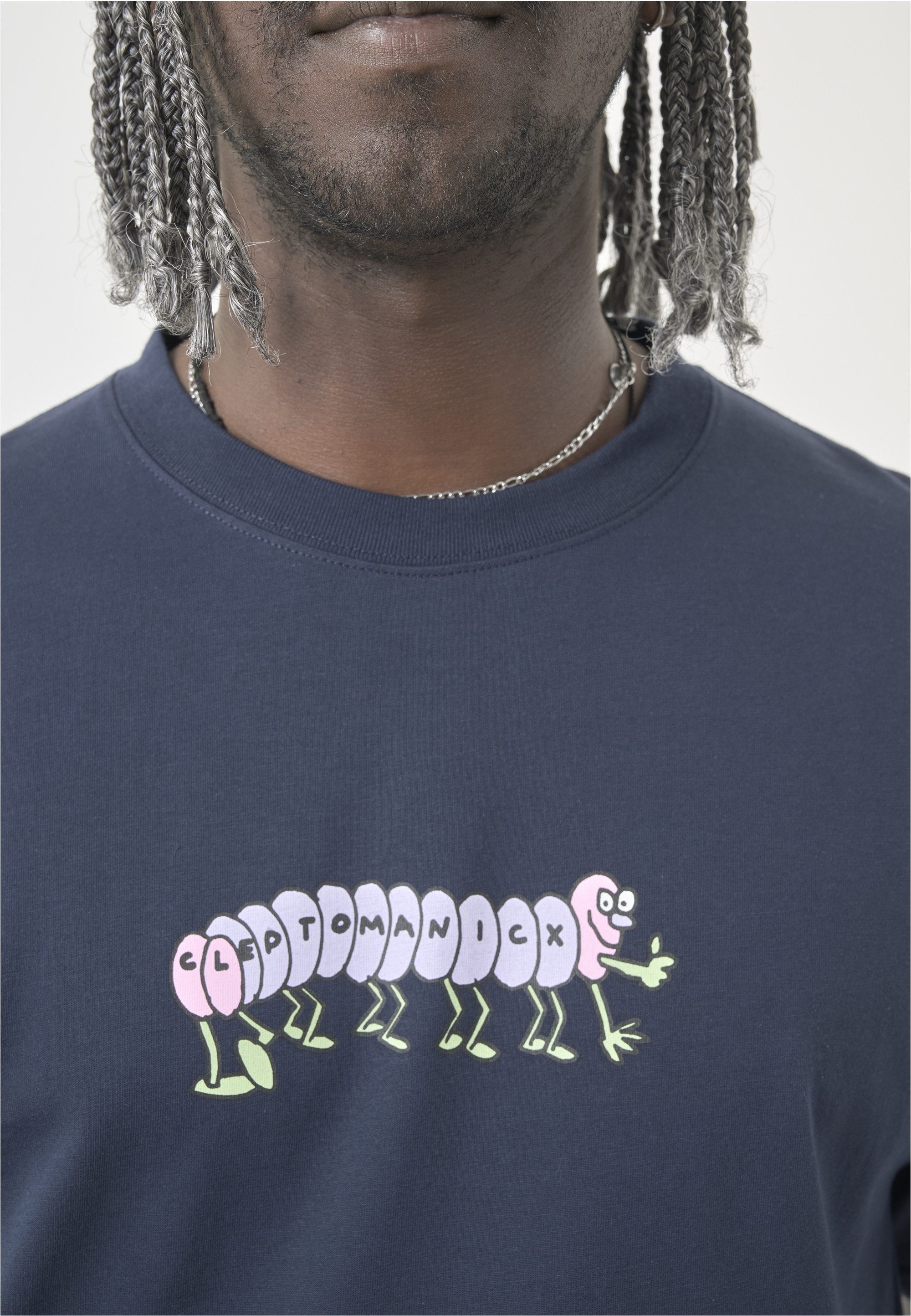 Cleptomanicx T-Shirt Classic Tee Worm Locker geschnitten