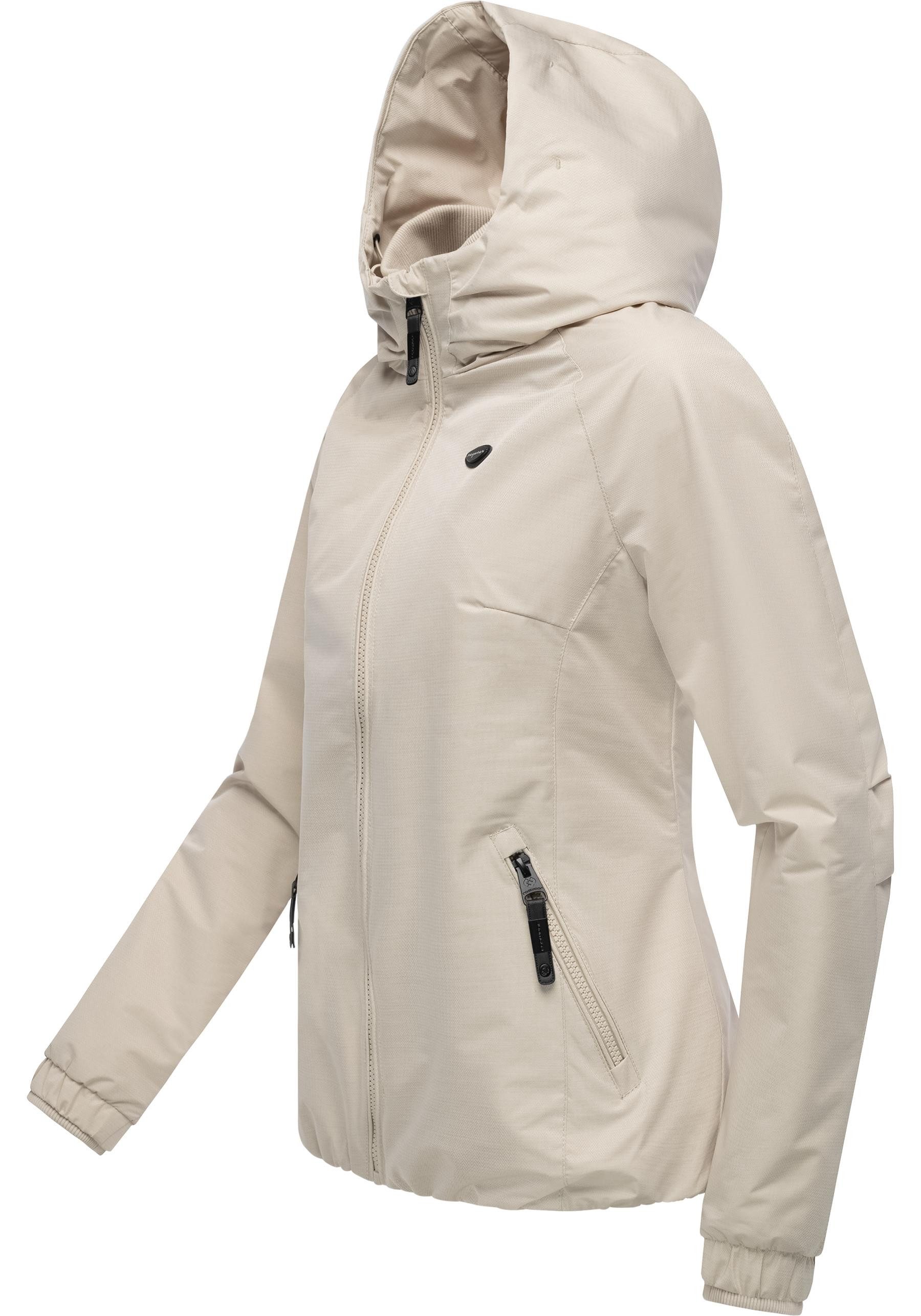 Ragwear Outdoorjacke Dizzie Tech Wasserdichte Damen Übergangsjacke mit groß günstig online kaufen