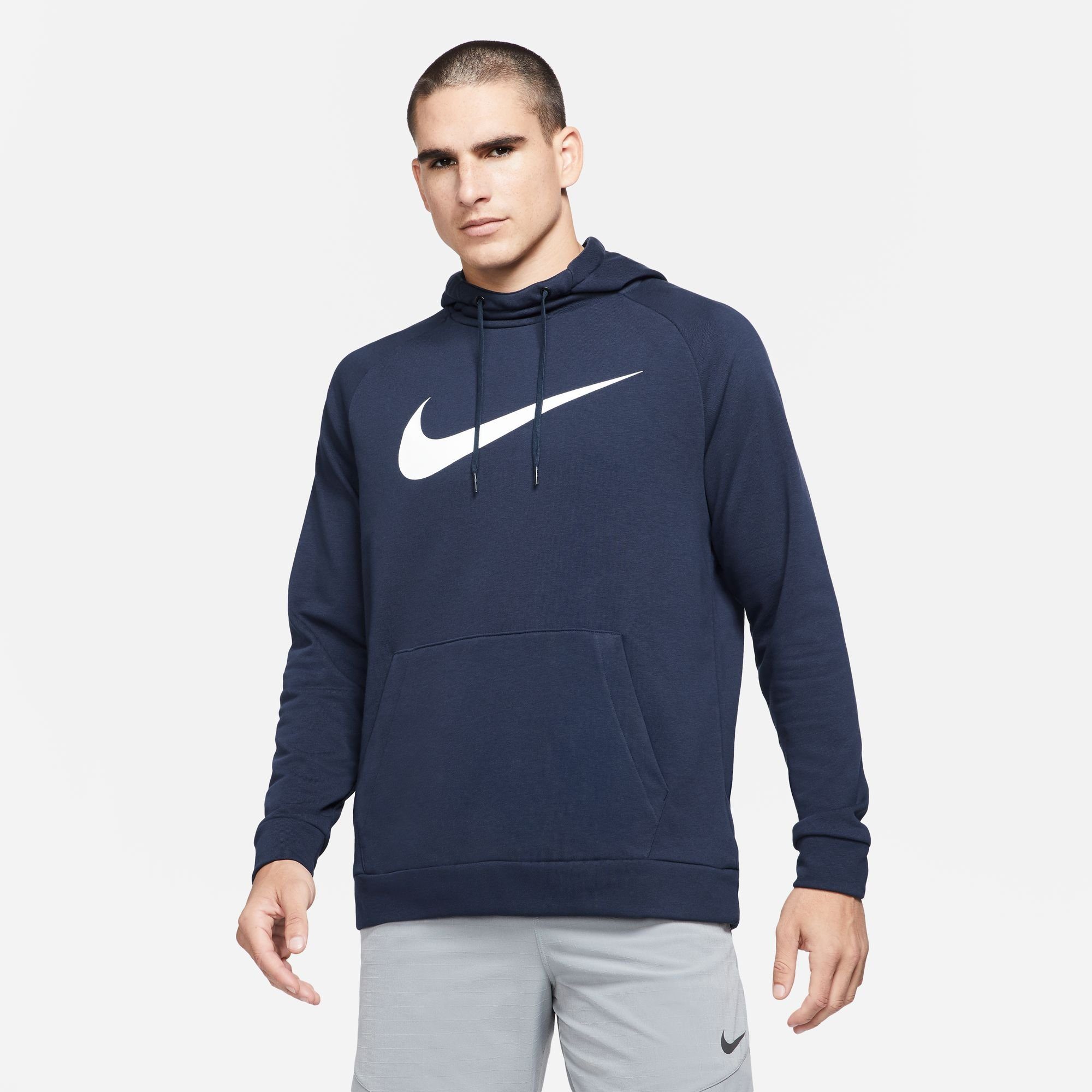 DRI-FIT HOODIE TRAINING Kapuzensweatshirt marine MEN'S Nike PULLOVER