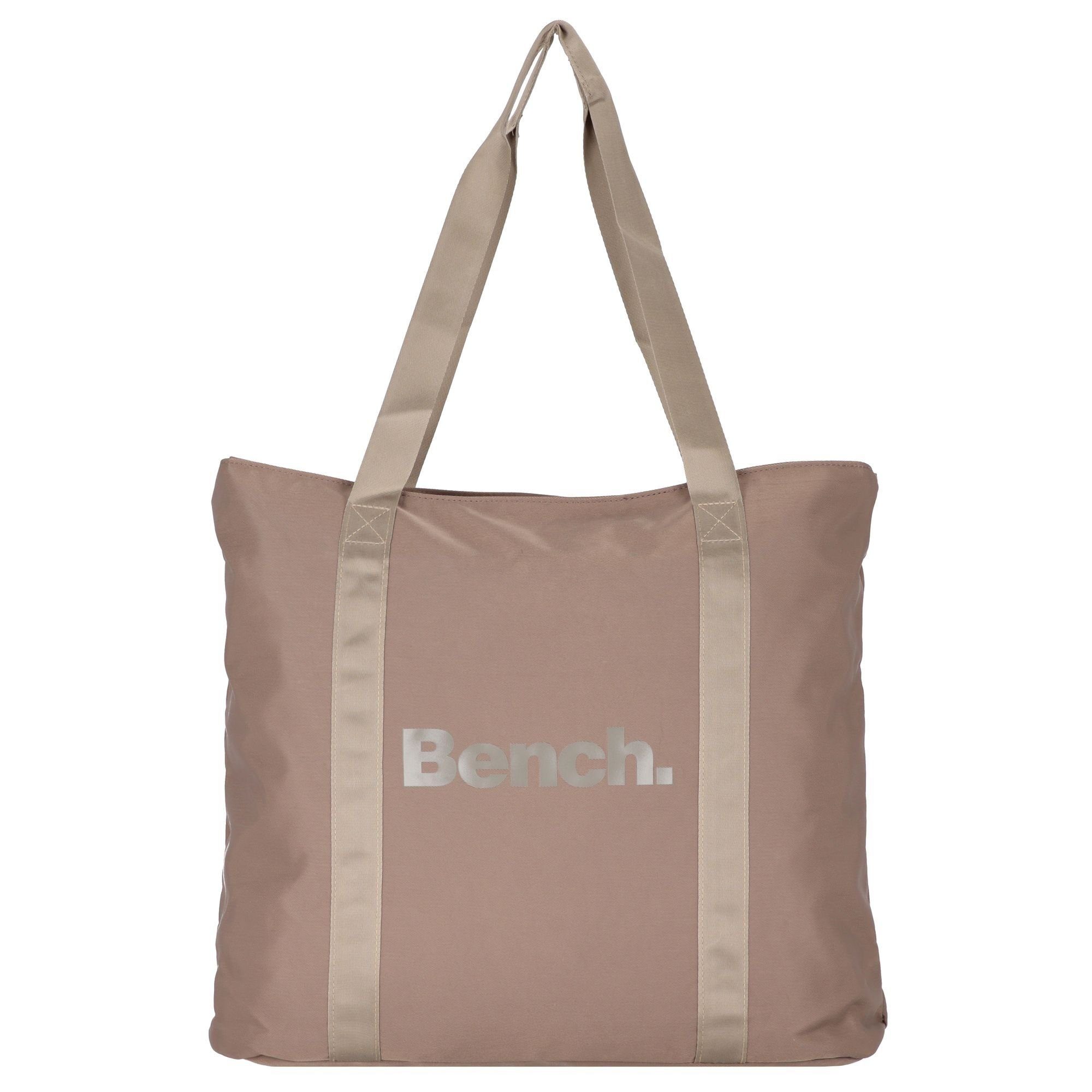 Bench. Shopper city girls, Nylon graubraun