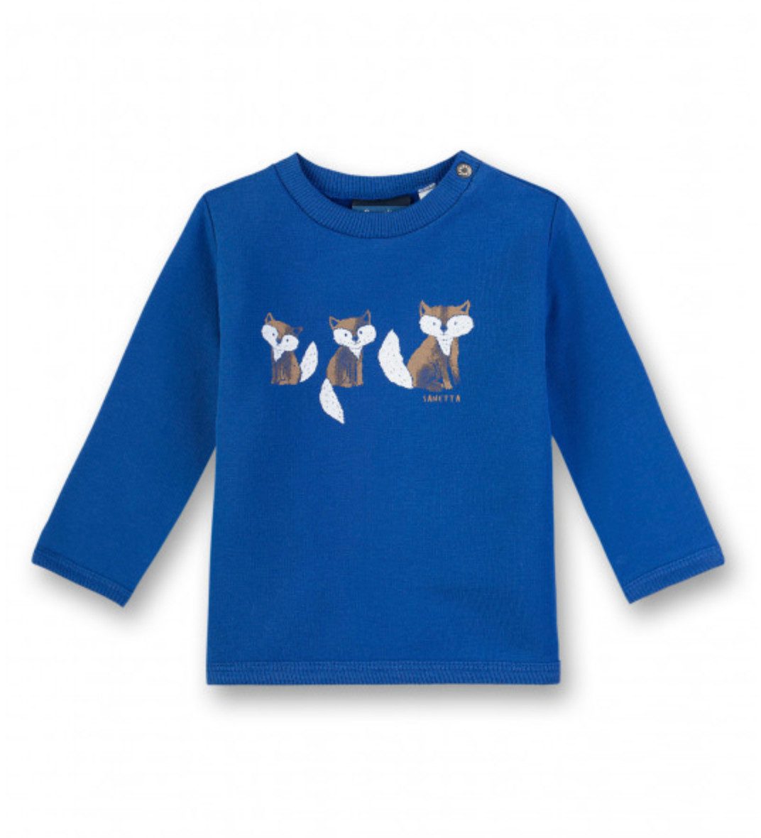 Sweater Baby Jungen Sweater aus Bio-Baumwolle mit Fuchs-Motiv