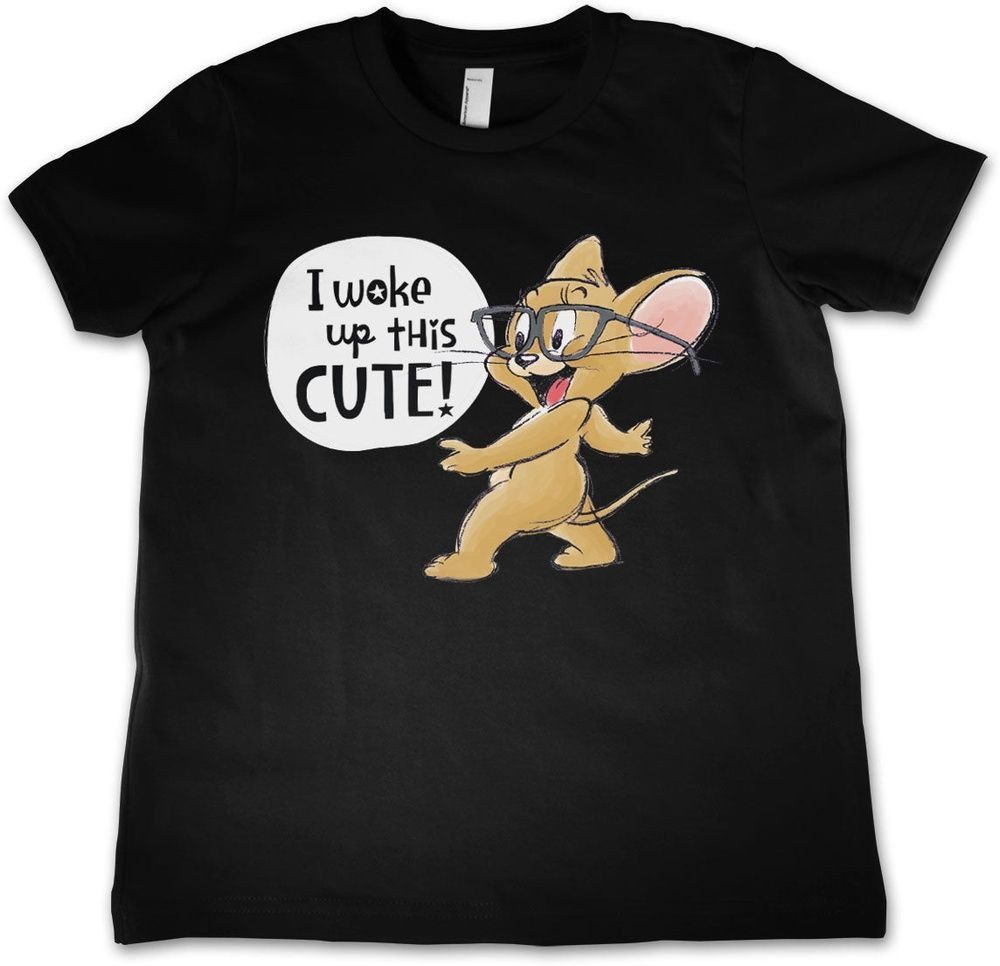 Tom & Jerry T-Shirt Jerry I Woke Up This Cute Kids T-Shirt