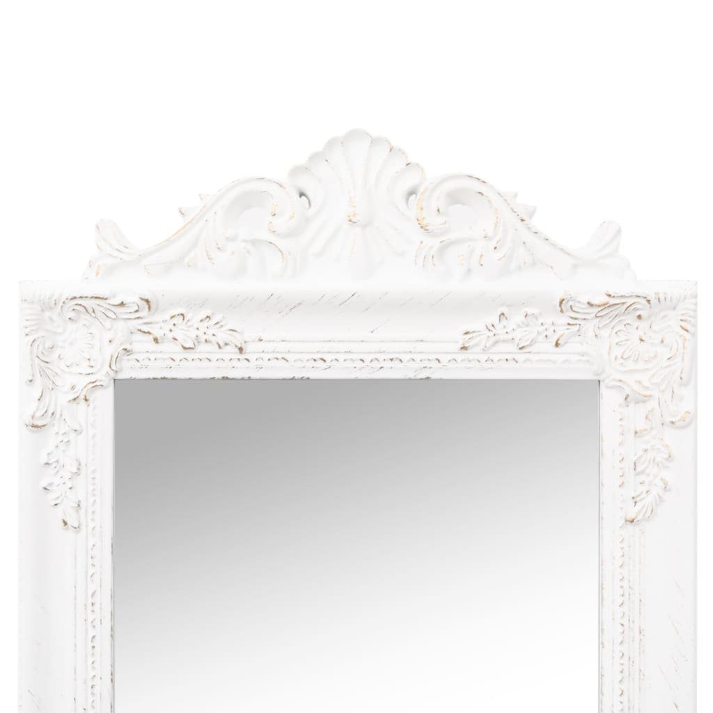 50x200 Standspiegel Wandspiegel Weiß cm furnicato