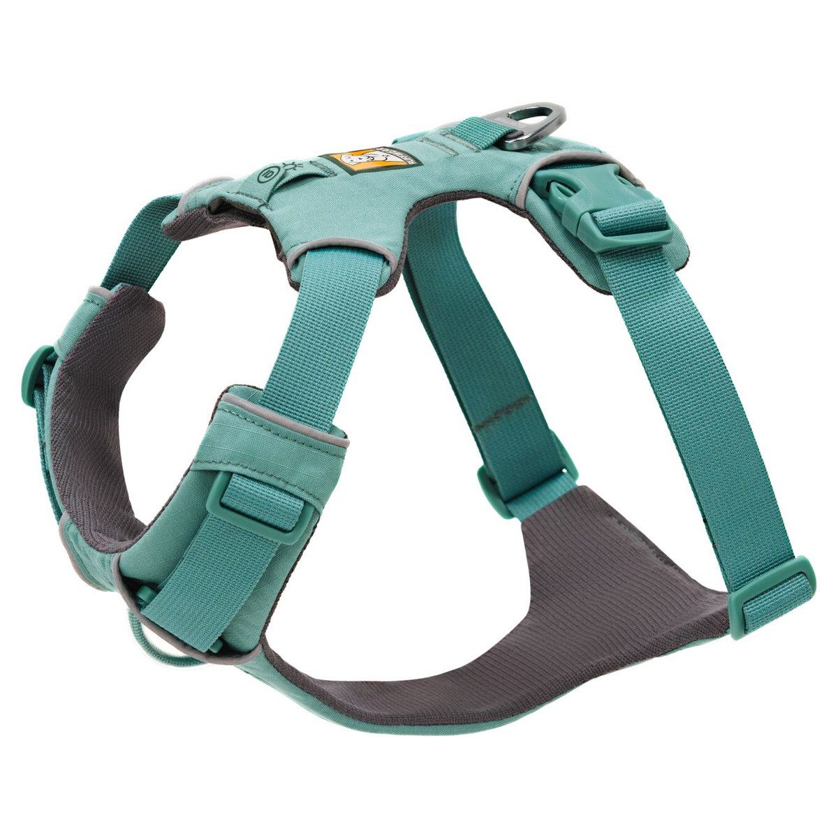 Ruffwear Hunde-Geschirr Hundegeschirr Front Range Harness River Rock Green
