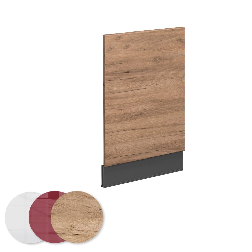 Vicco Frontblende Fame-Line, Goldkraft Eiche/Anthrazit, 45 cm, AP Eiche (1 St)