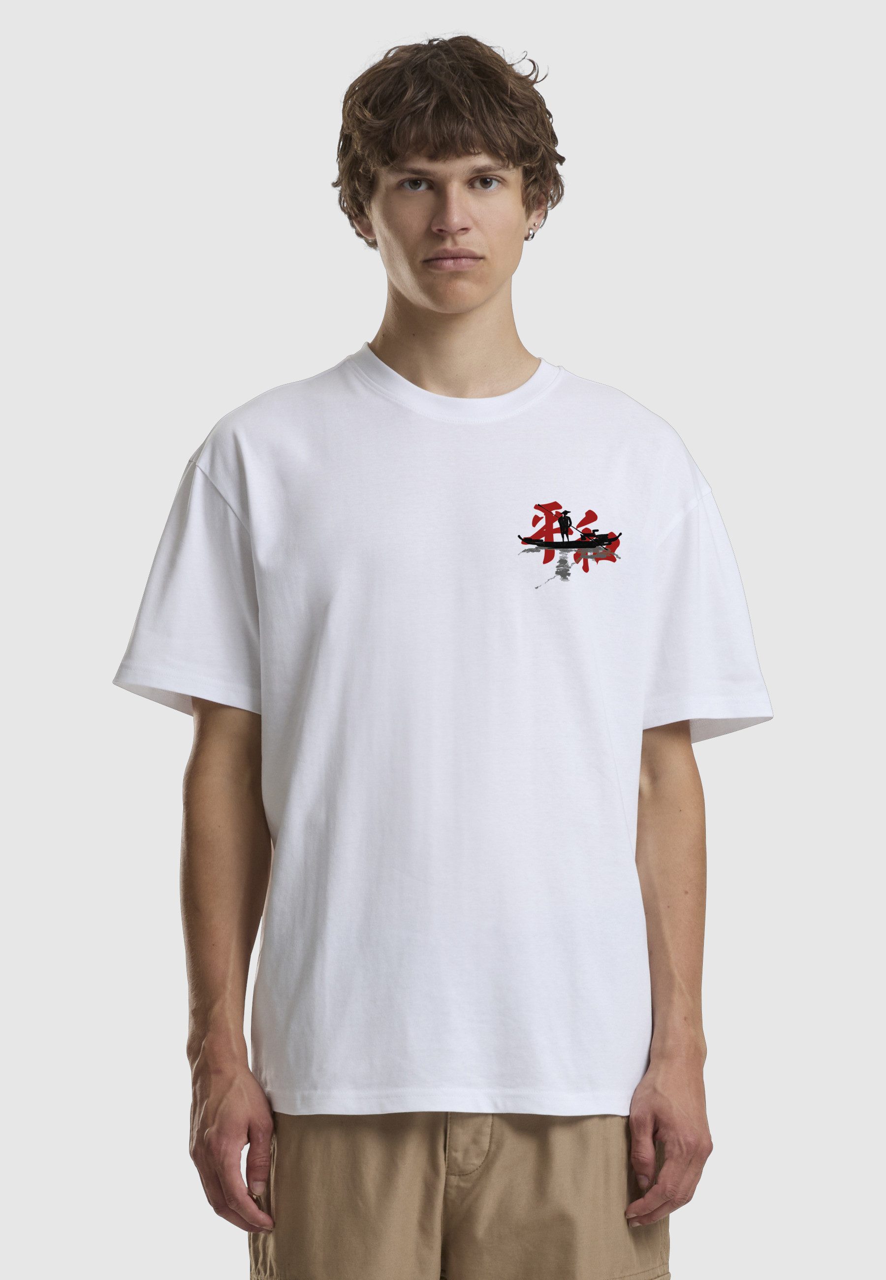 MisterTee T-Shirt MisterTee True Warrior Oversize Tee (1-tlg)