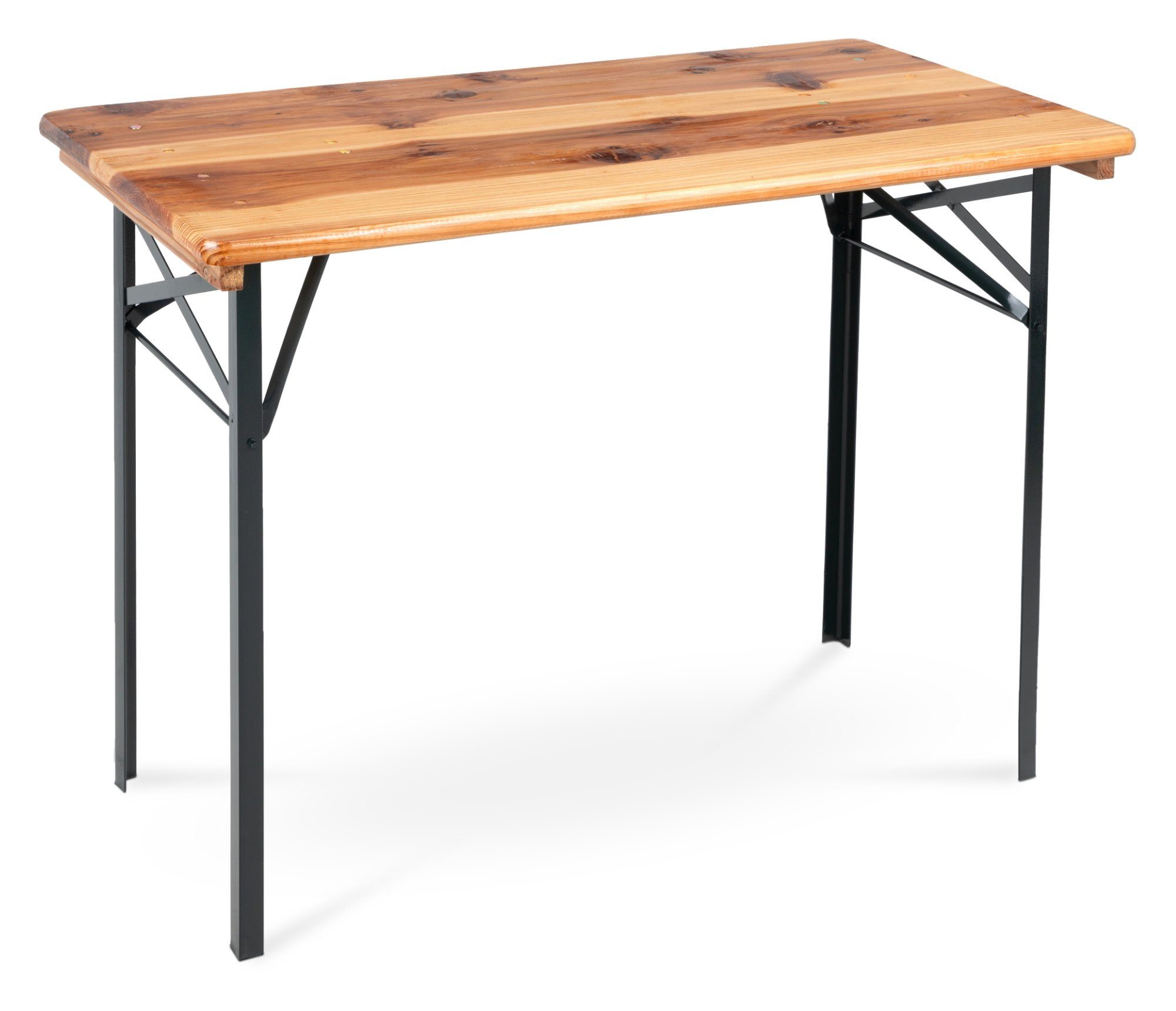 Stagecaptain Gartentisch "Hirschgarten" kurzer Bierzelttisch für Balkon 117 günstig online kaufen