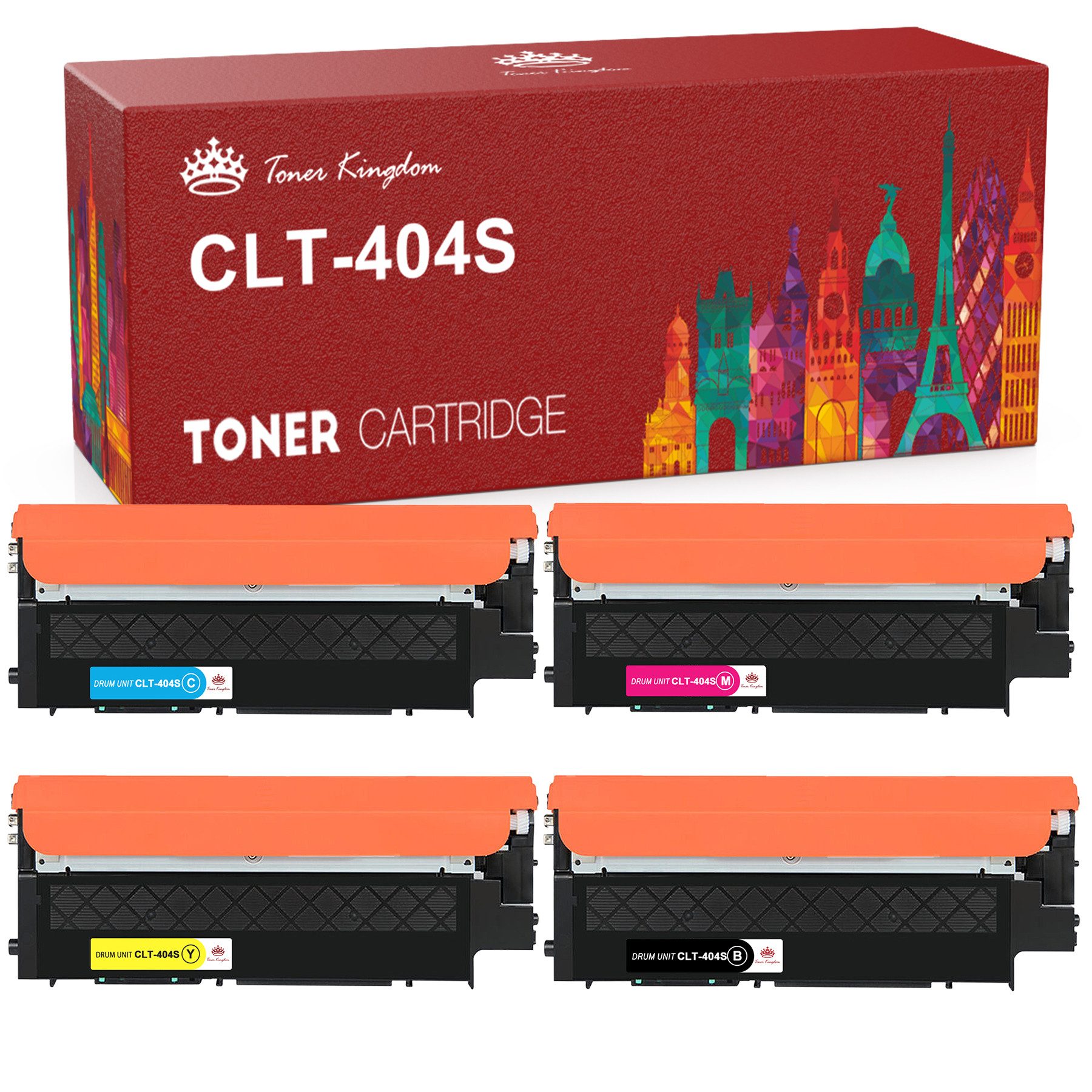 Tonerpatrone 4PK CLT-404S CLT-P404C für SAMSUNG Xpress C480FW C48X C480W