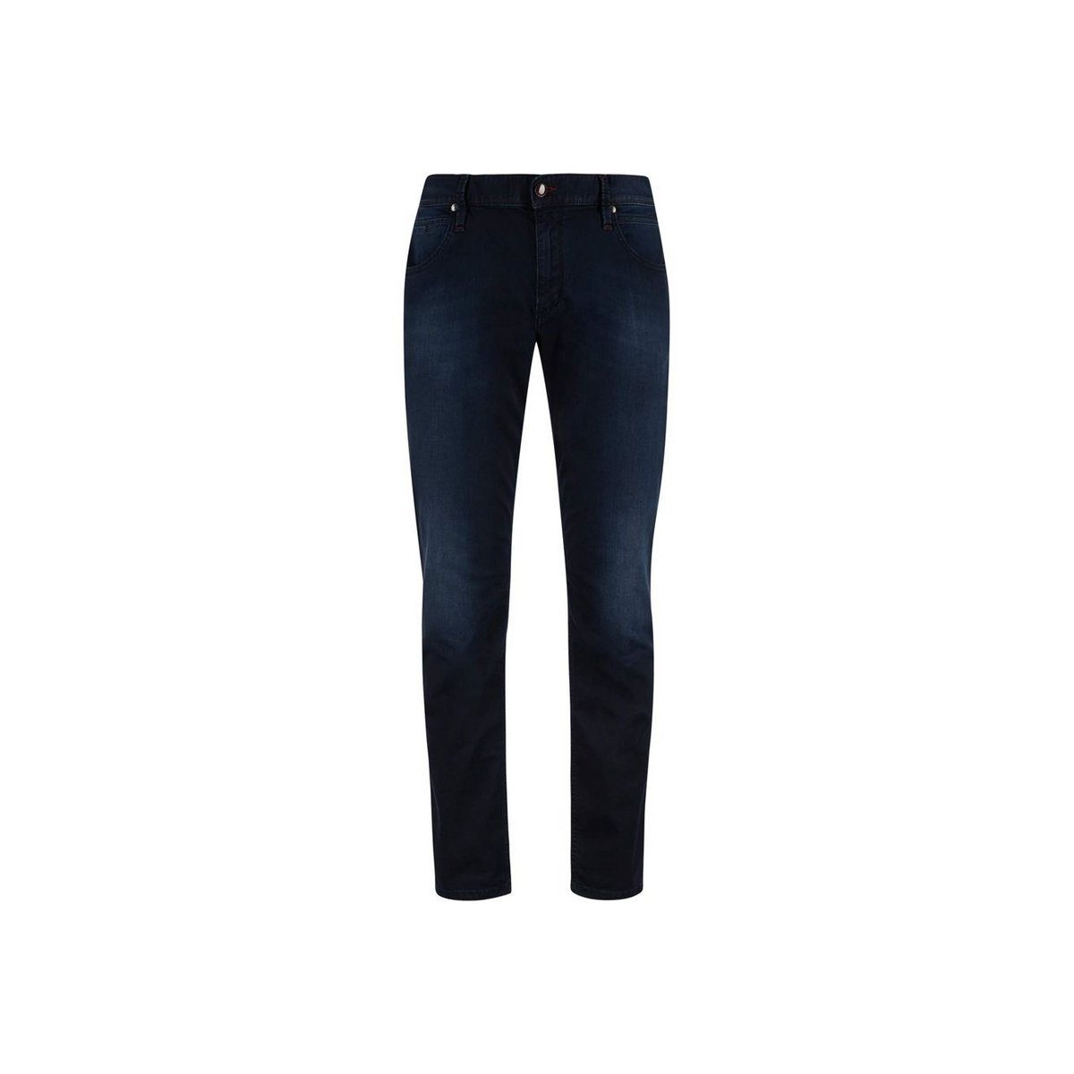 Alberto 5-Pocket-Jeans marineblau (1-tlg) | Straight-Fit Jeans